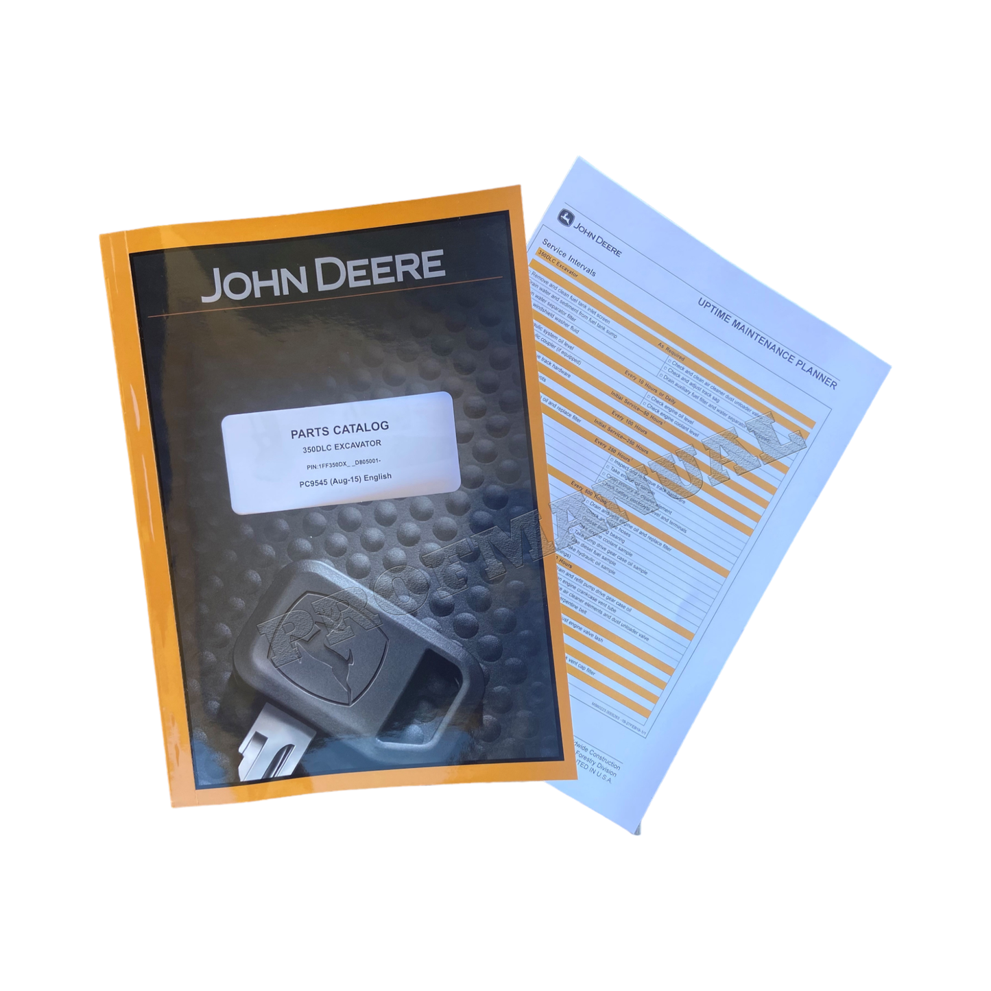 JOHN DEERE 350DLC EXCAVATOR PARTS CATALOG MANUAL + !BONUS!