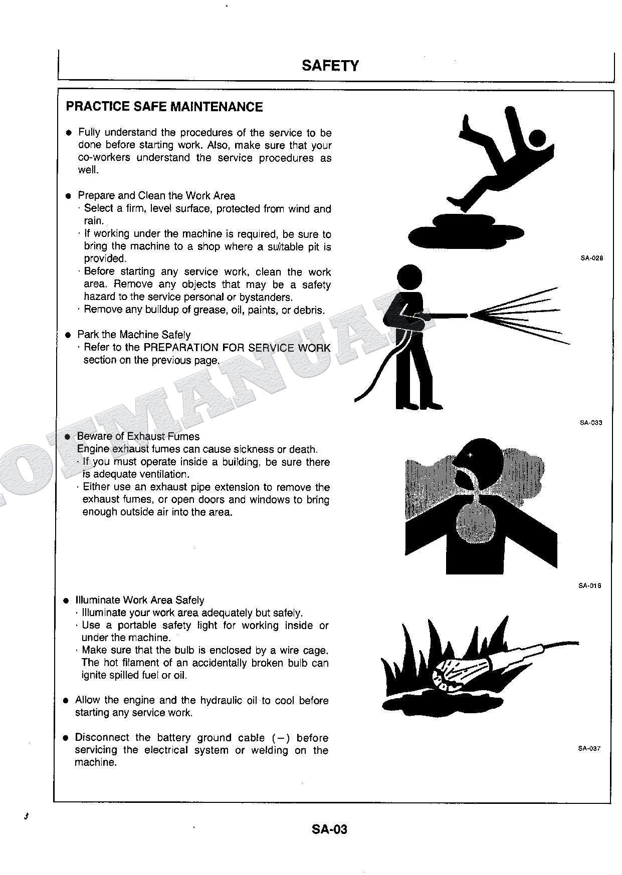 HITACHI EX200-3 Excavator Workshop Manual With information on Engine Repair