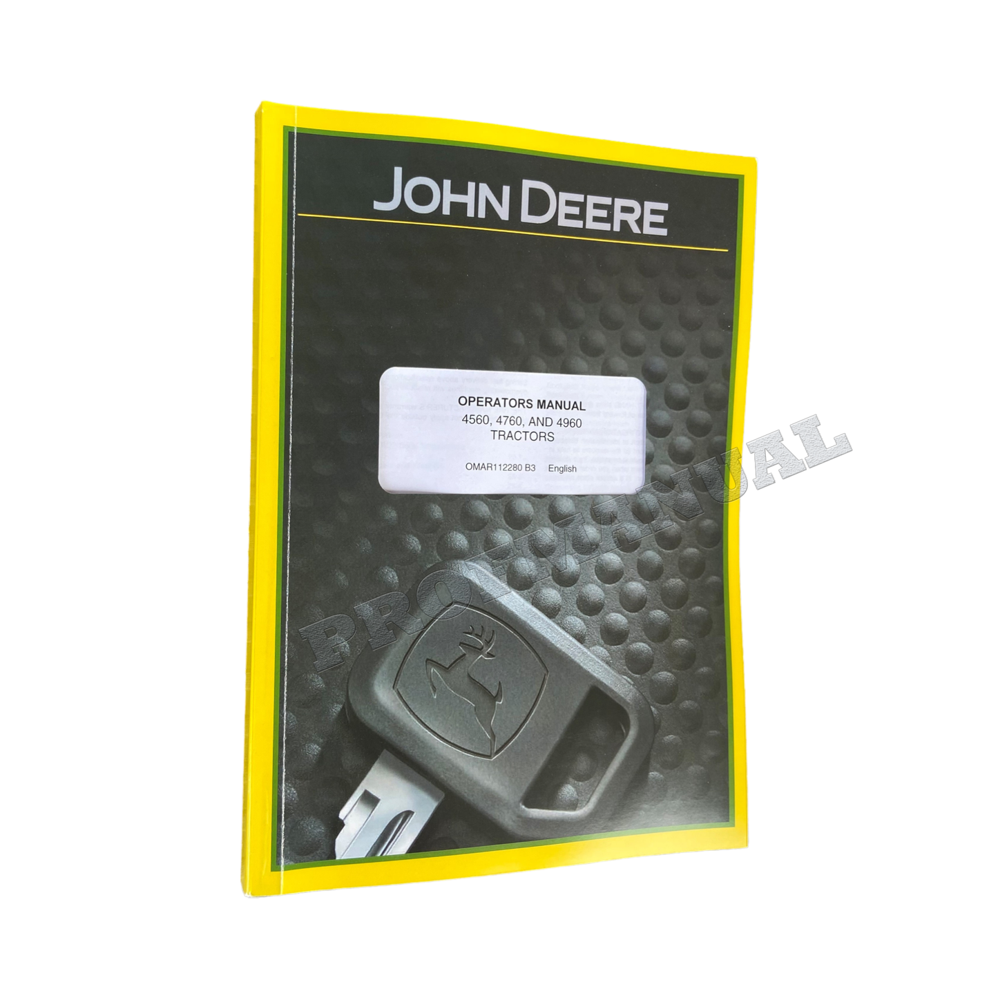 JOHN DEERE 4560 4760 4960 TRAKTOR-BETRIEBSHANDBUCH + !BONUS!