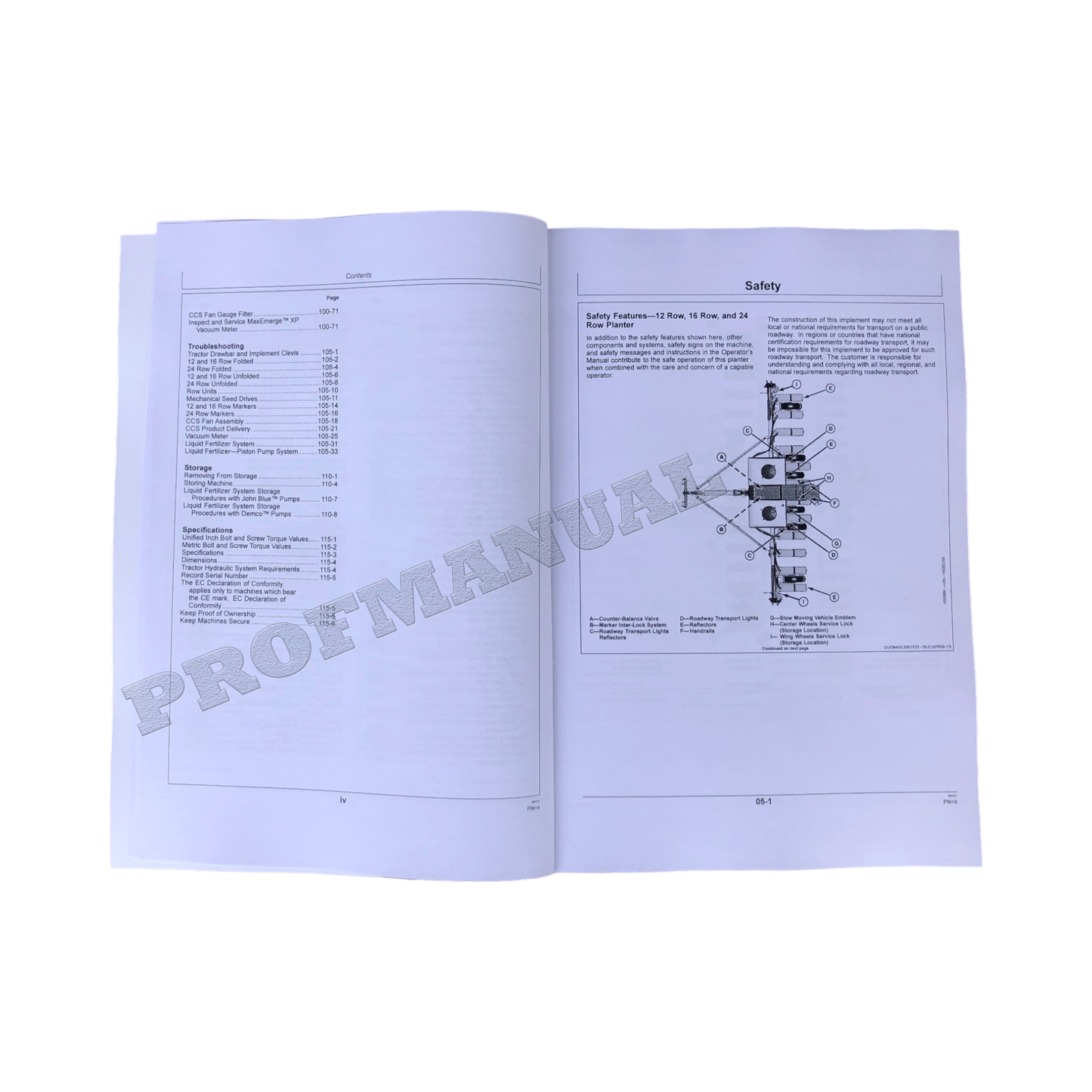 JOHN DEERE 1770NT PLANTER OPERATORS MANUAL #9