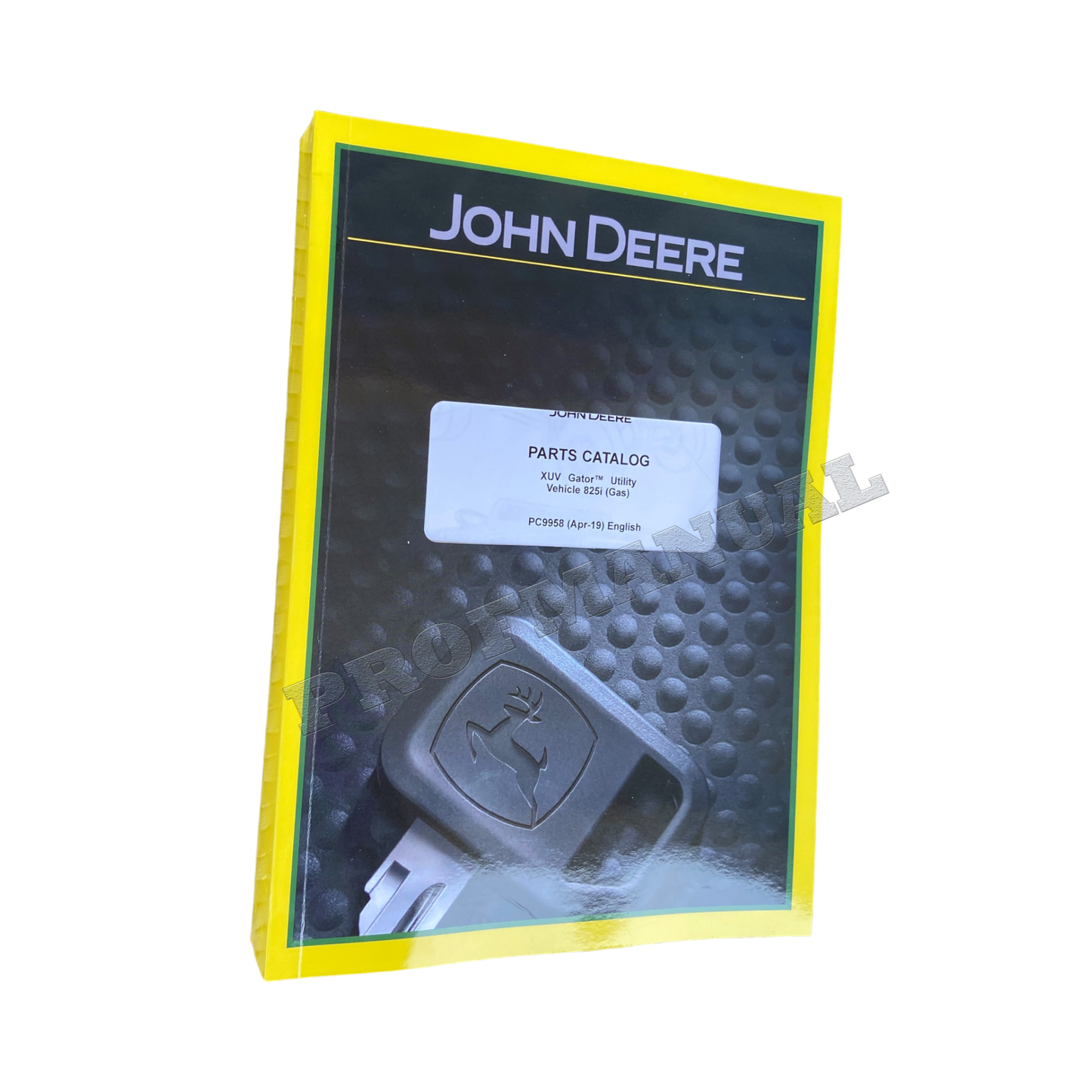 JOHN DEERE XUV 825I GATOR UTILITY VEHICLE PARTS CATALOG MANUAL