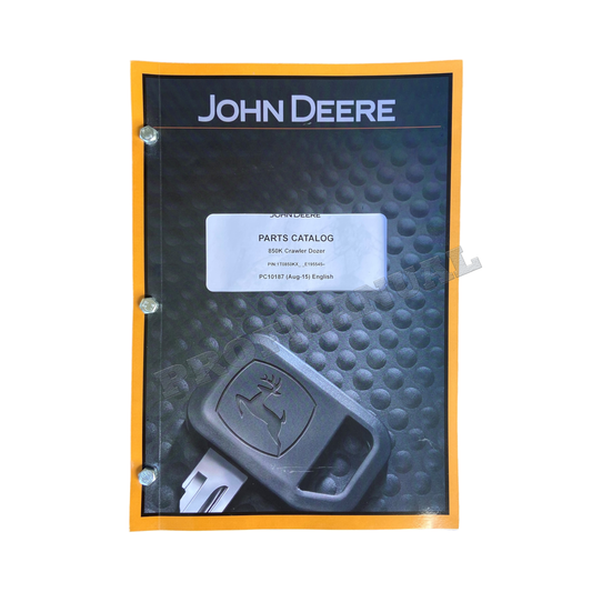 JOHN DEERE 850K CRAWLER DOZER PARTS CATALOG MANUAL serial 1T0850KX-E178122-