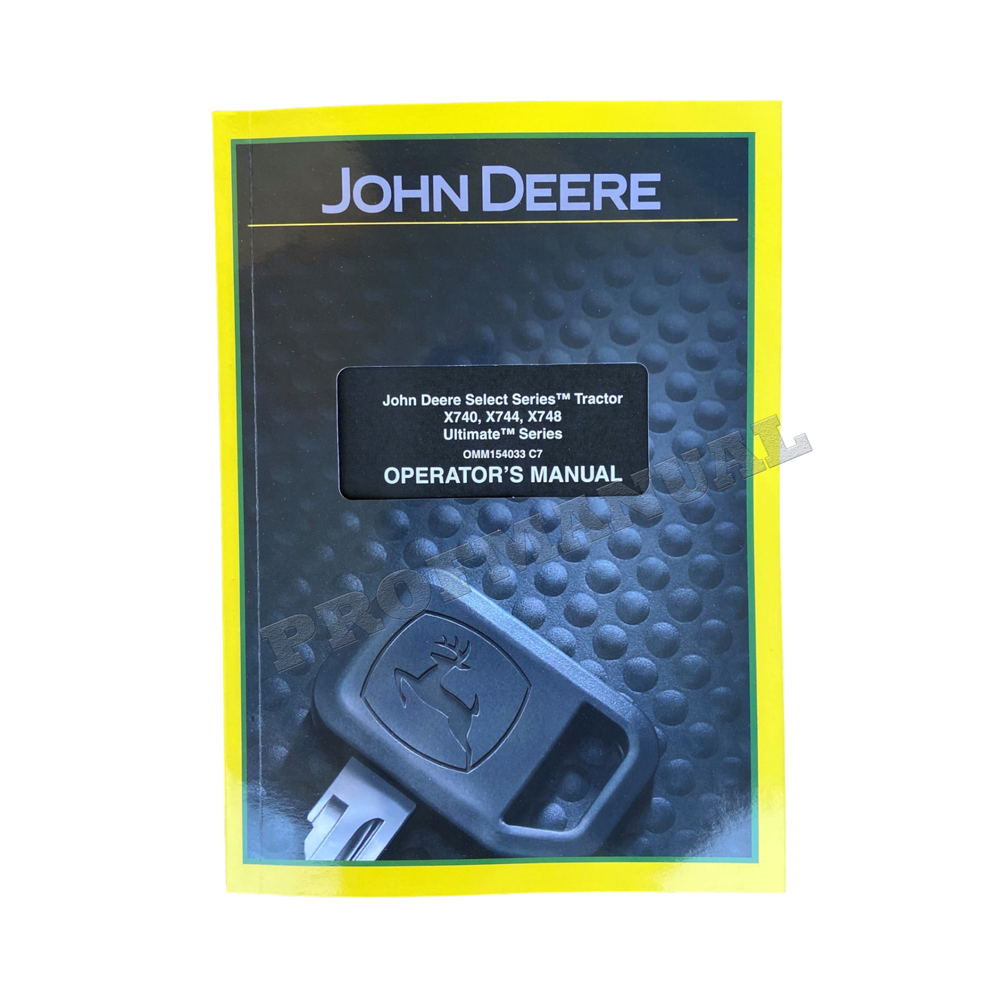 JOHN DEERE X740 X744 X748 TRACTOR OPERATORS MANUAL + !BONUS!