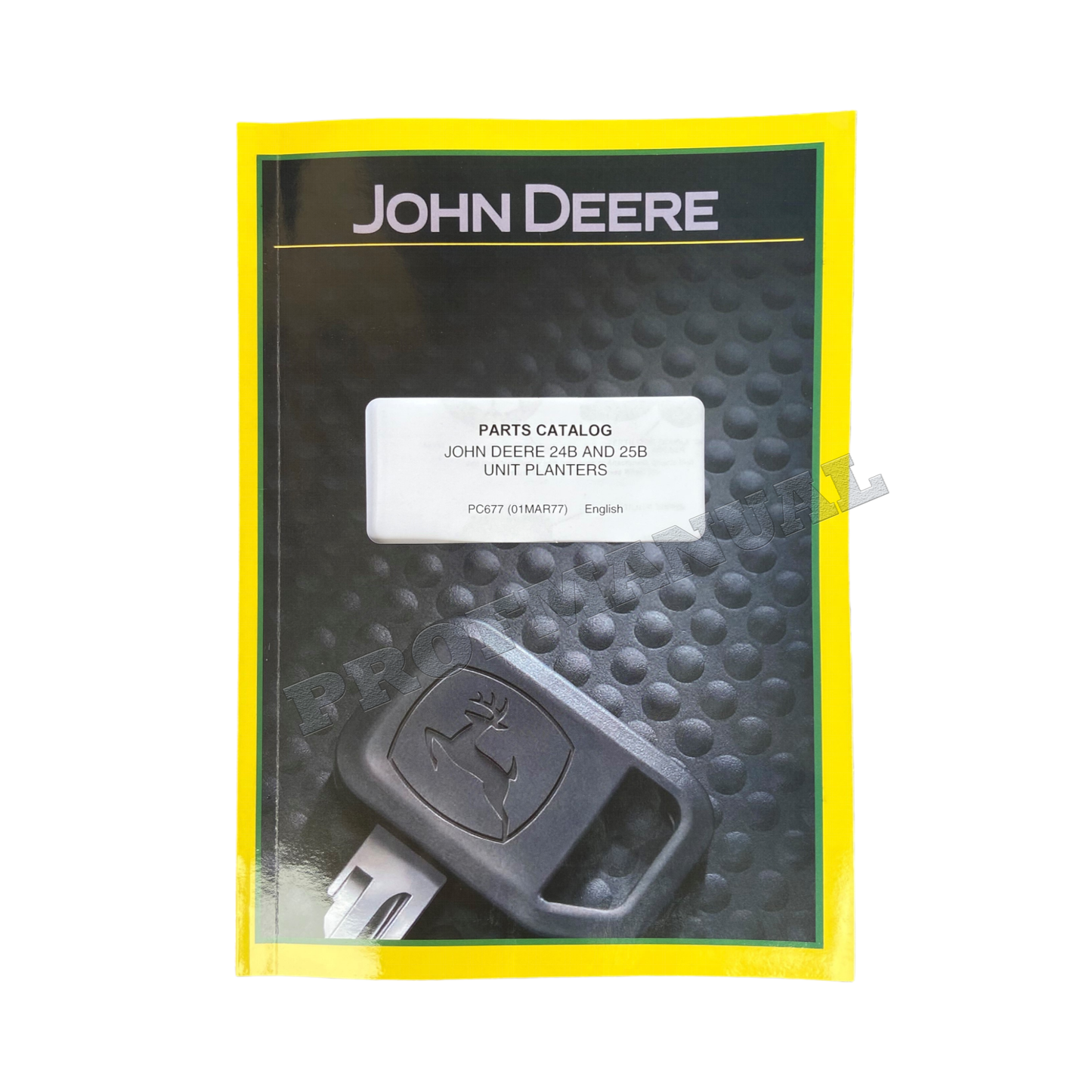 JOHN DEERE 24B 25B PLANTER PARTS CATALOG MANUAL