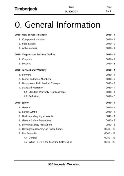 JOHN DEERE 530 KNUCKLEBOOM LOADER SERVICE REPAIR MANUAL