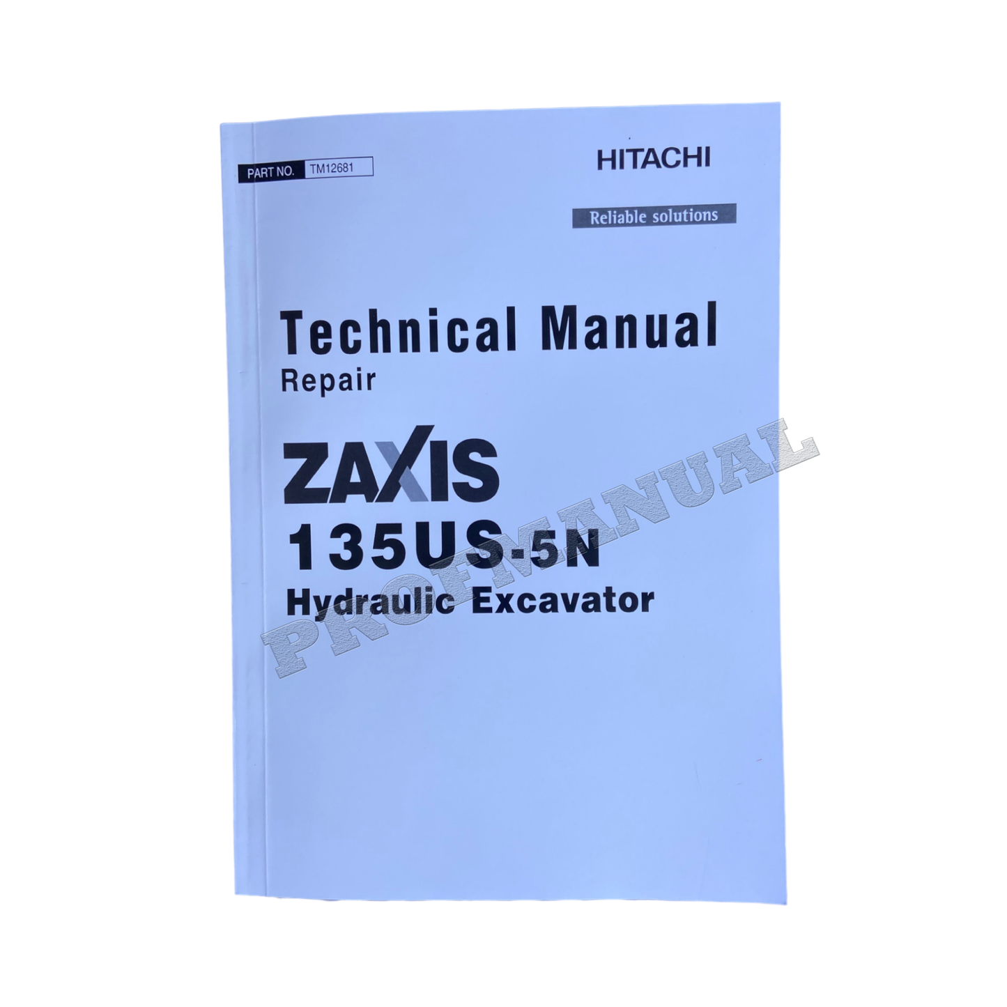 HITACHI ZAXIS 135US-5N BAGGER REPARATUR-SERVICEHANDBUCH + !BONUS!