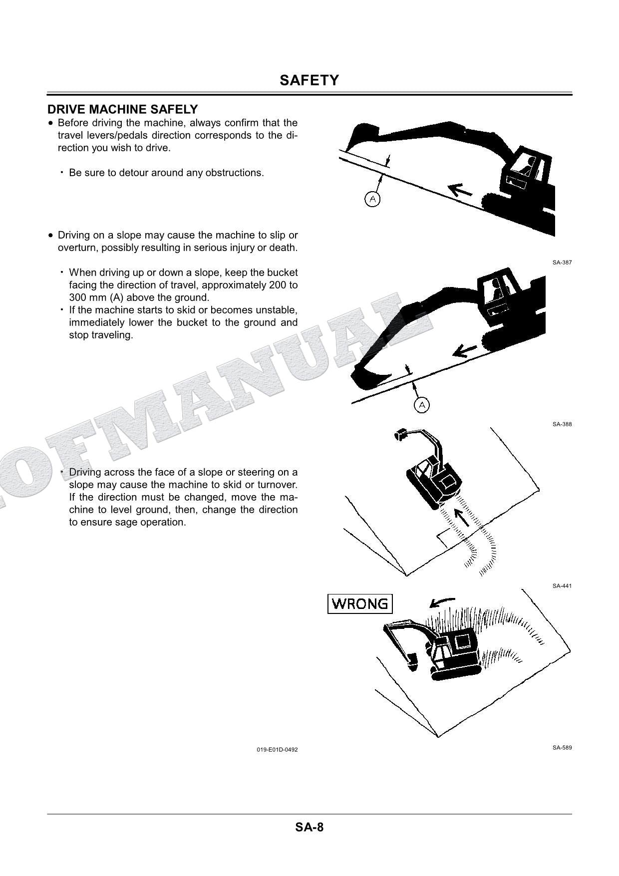 HITACHI EX200-5 EX200LC-5 EX220-5 EX220LC-5 EXCAVATOR Workshop Service manual