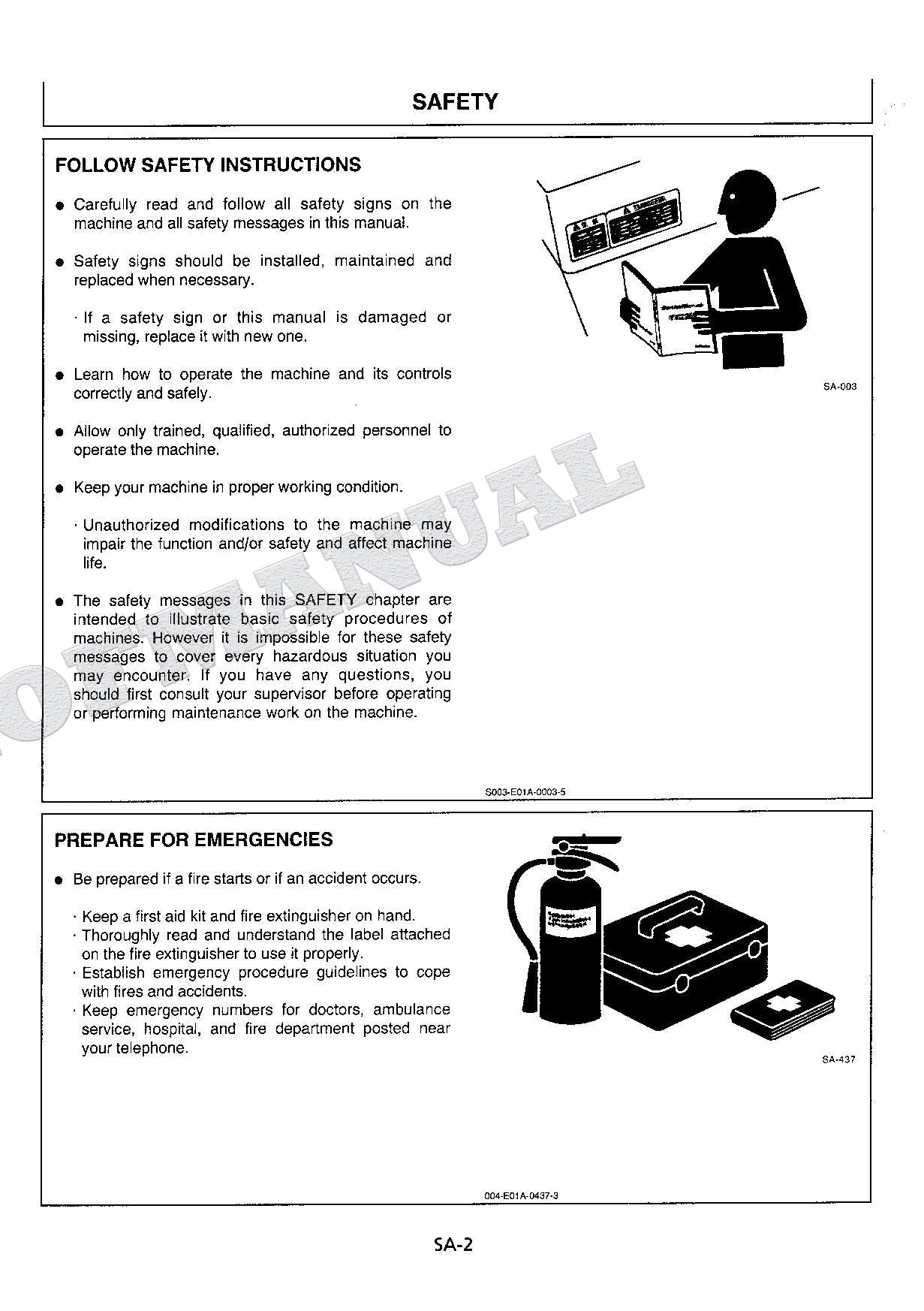 HITACHI EX300-3C Excavator Service manual Troubleshooting with Big Schematics