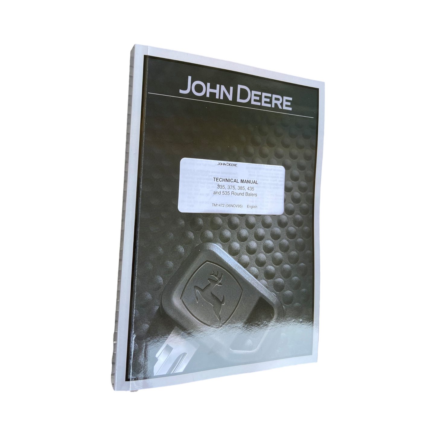 JOHN DEERE 335 375 385 435 535 BALER SERVICE MANUAL