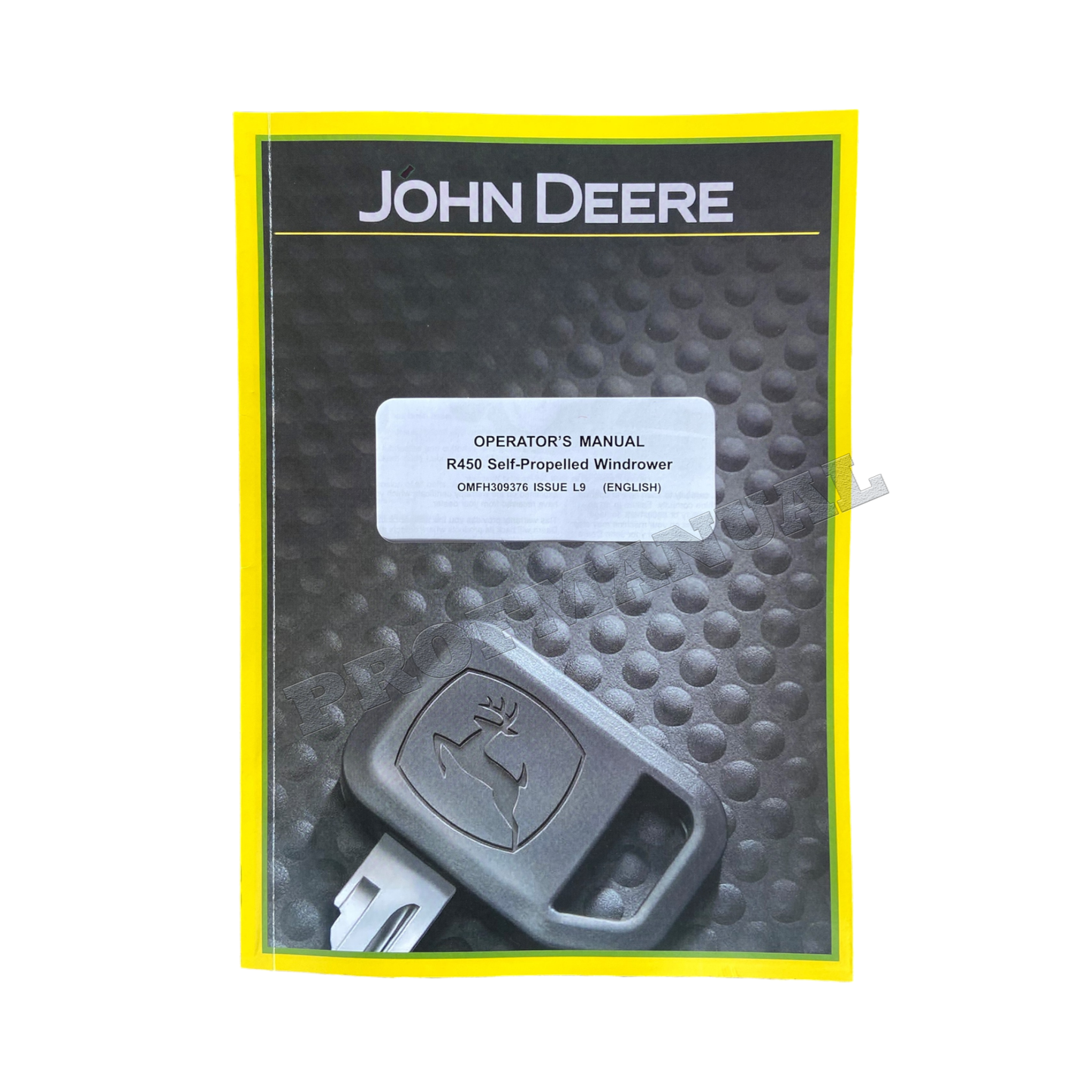 JOHN DEERE R450 WINDROWER OPERATORS MANUAL #1