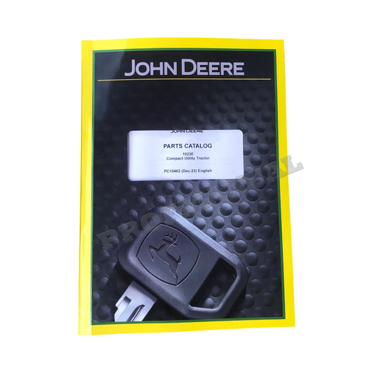 JOHN DEERE 1023E TRAKTOR ERSATZTEILKATALOGHANDBUCH #1