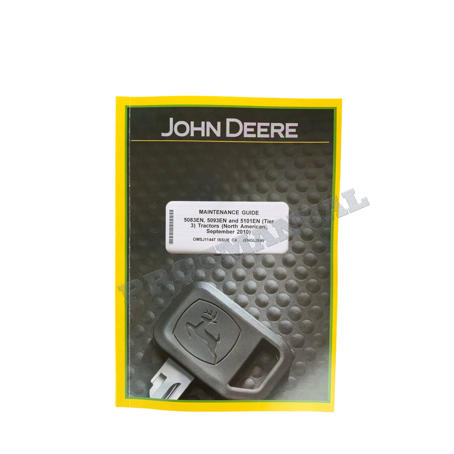 MANUEL D'UTILISATION DU TRACTEUR JOHN DEERE 5083EN 5093EN 5101EN + !BONUS!