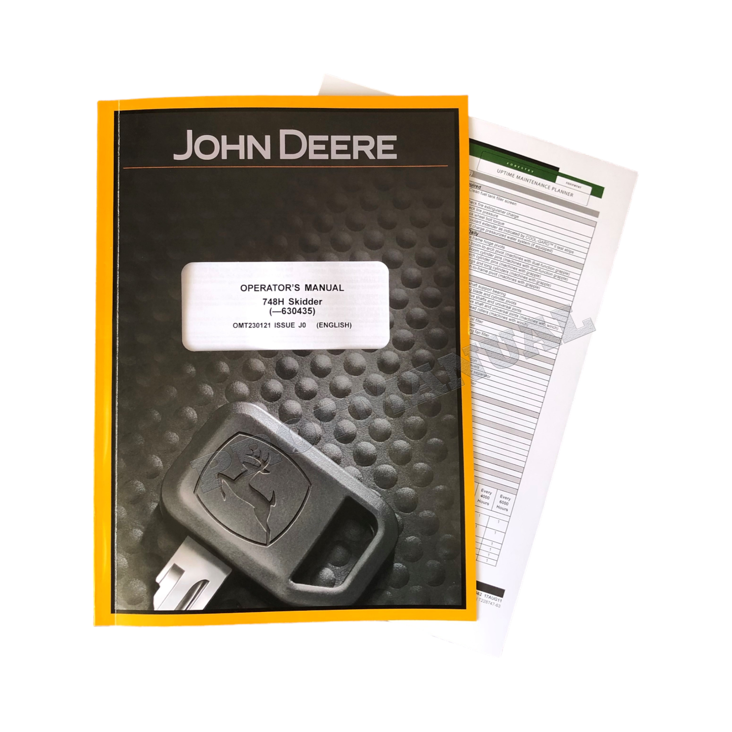 JOHN DEERE 748H SKIDDER OPERATORS MANUAL + !BONUS!