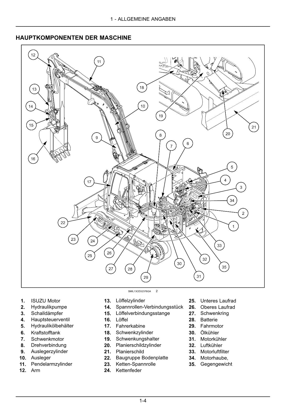 New Holland E85CMSR Bagger Manuel d'instructions