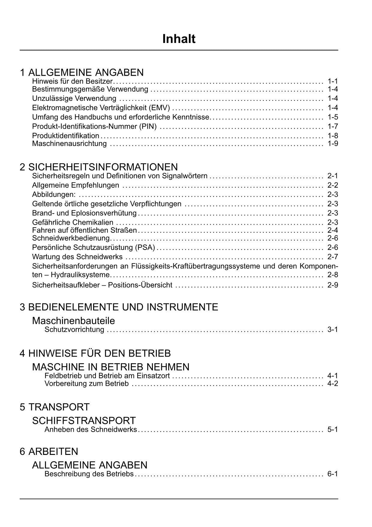 New Holland 130FB Schneidwerk Manuel d'instructions