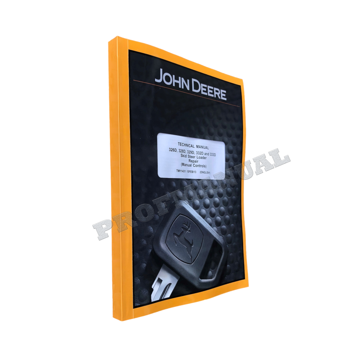 MANUEL DE RÉPARATION DE CHARGEUSE COMPACTE JOHN DEERE 326D 328D 329D 332D 333D + !BONUS! 