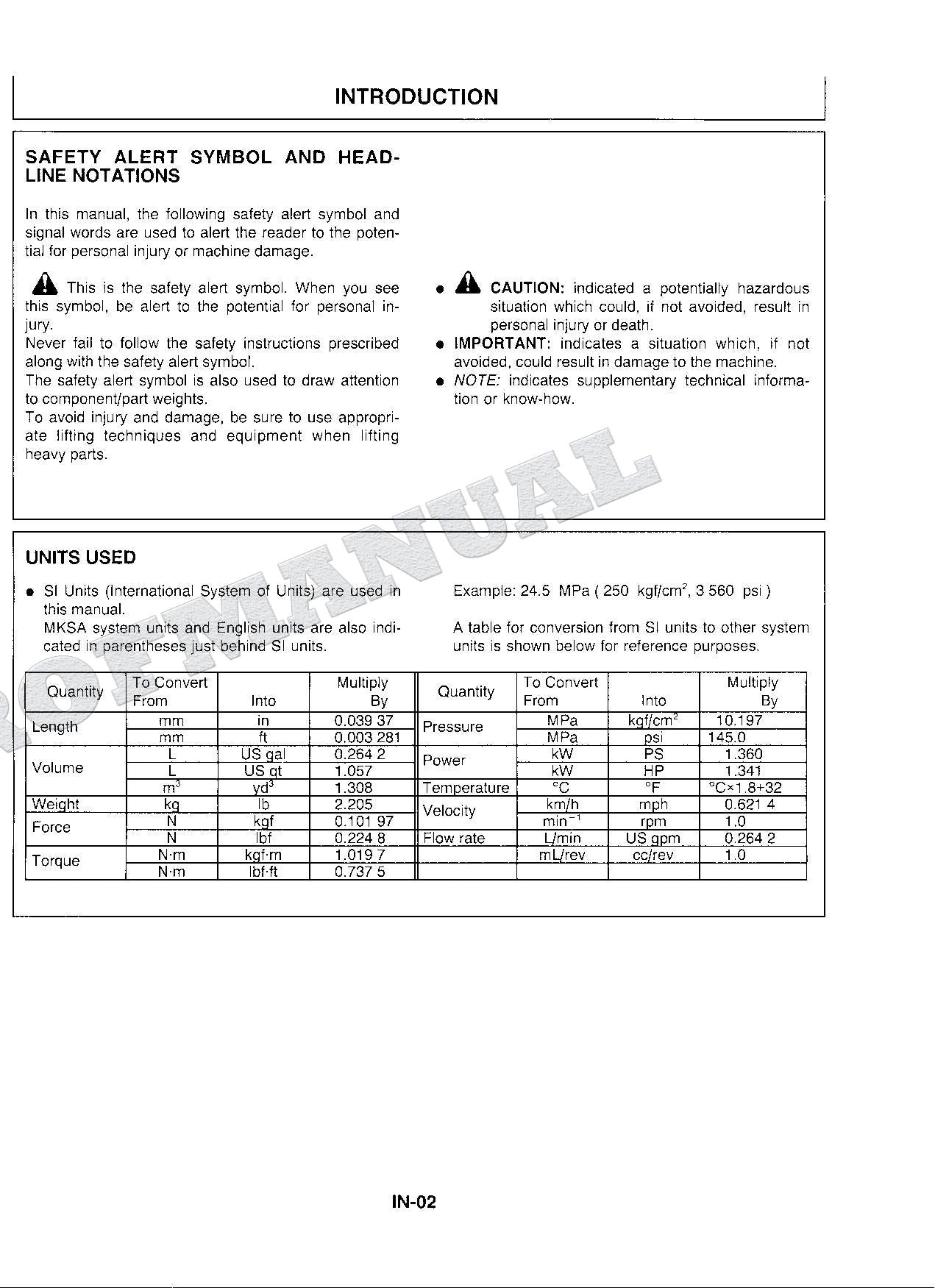 HITACHI EX220-3 EXCAVATOR Workshop Repair Service manual