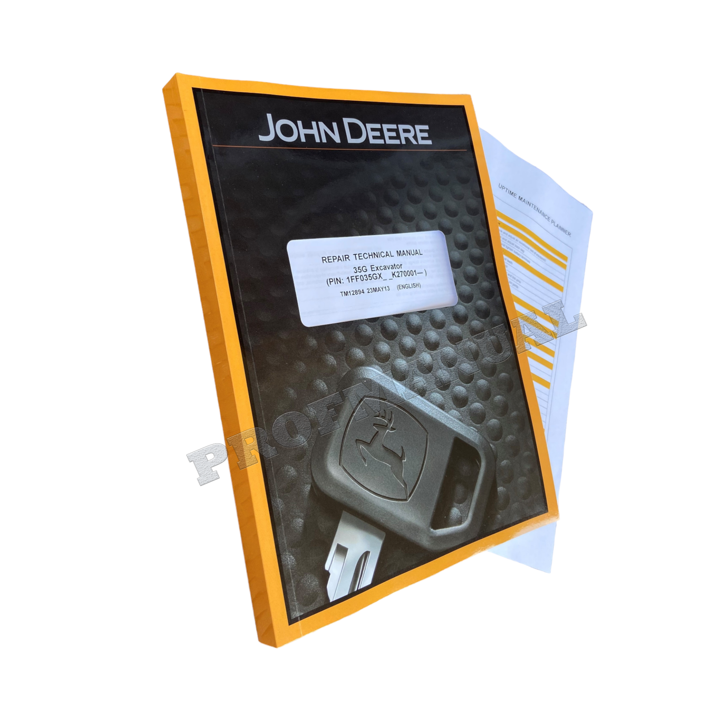 JOHN DEERE 35G EXCAVATOR REPAIR SERVICE MANUAL + !BONUS!