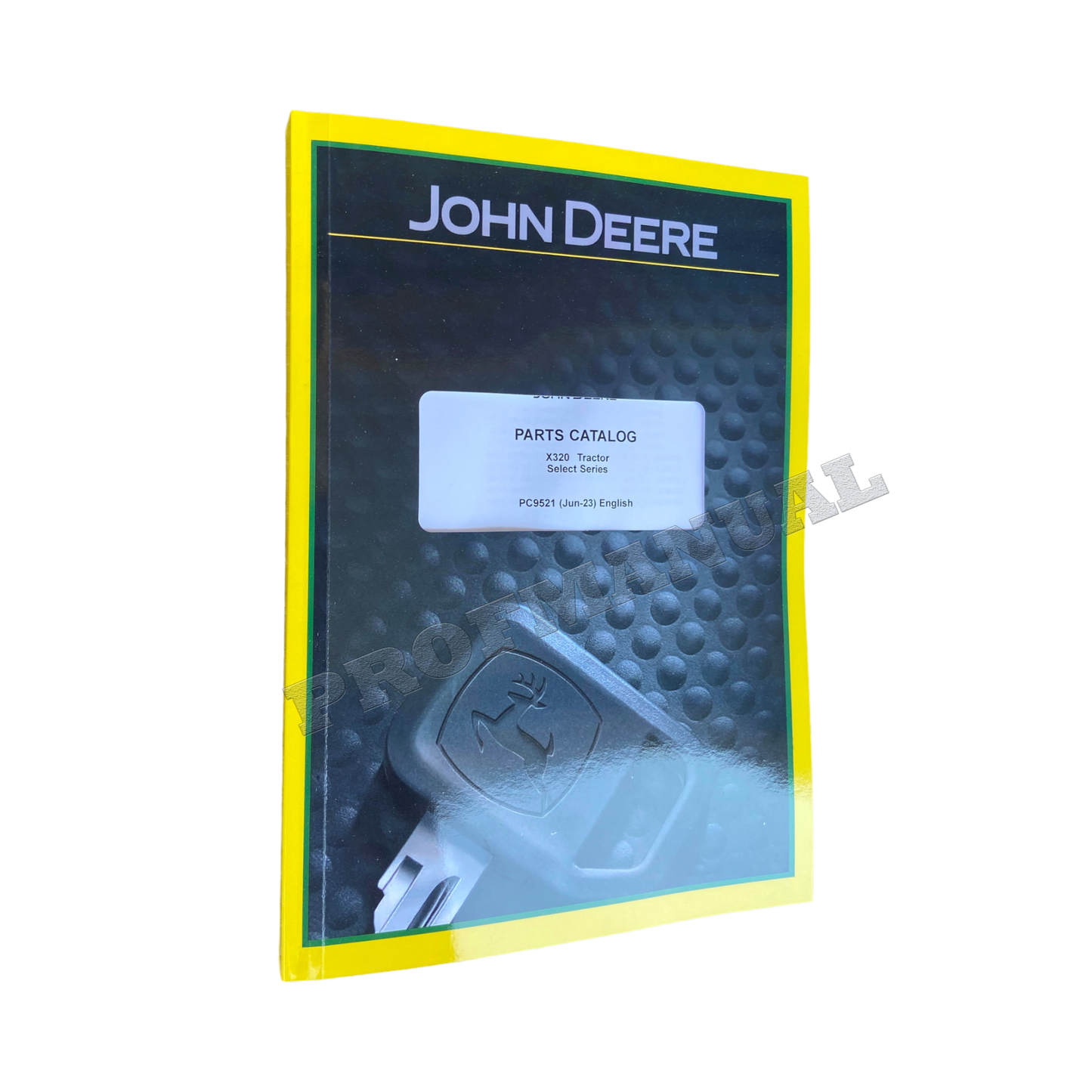 JOHN DEERE X320 TRAKTOR ERSATZTEILKATALOGHANDBUCH 