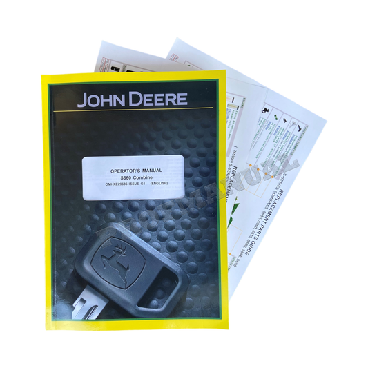 JOHN DEERE 1023E 1026R TRACTOR OPERATORS MANUAL + !BONUS!