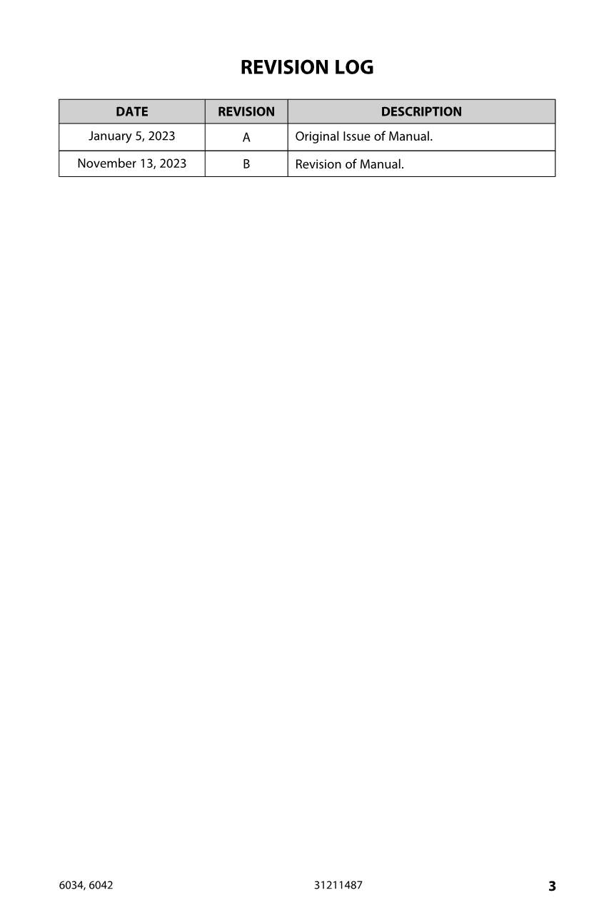 SKYTRAK 6034 6042 Telehandler Maintenance Operation Operators Manual 31211487