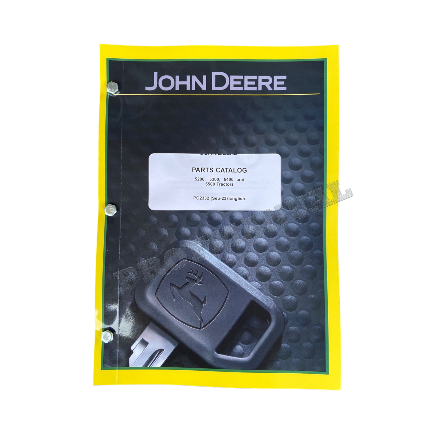 JOHN DEERE 5200 5300 5400 5500 TRAKTOR-TEILEKATALOG-HANDBUCH + !BONUS! 