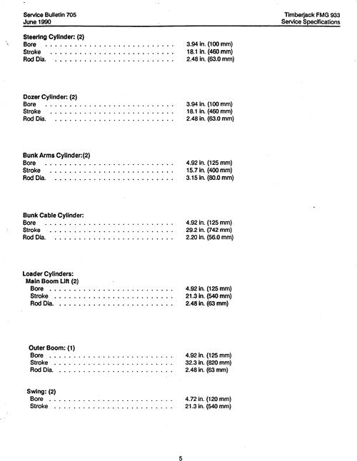 JOHN DEERE 933C CLAMBUNK SERVICE-REPARATURHANDBUCH