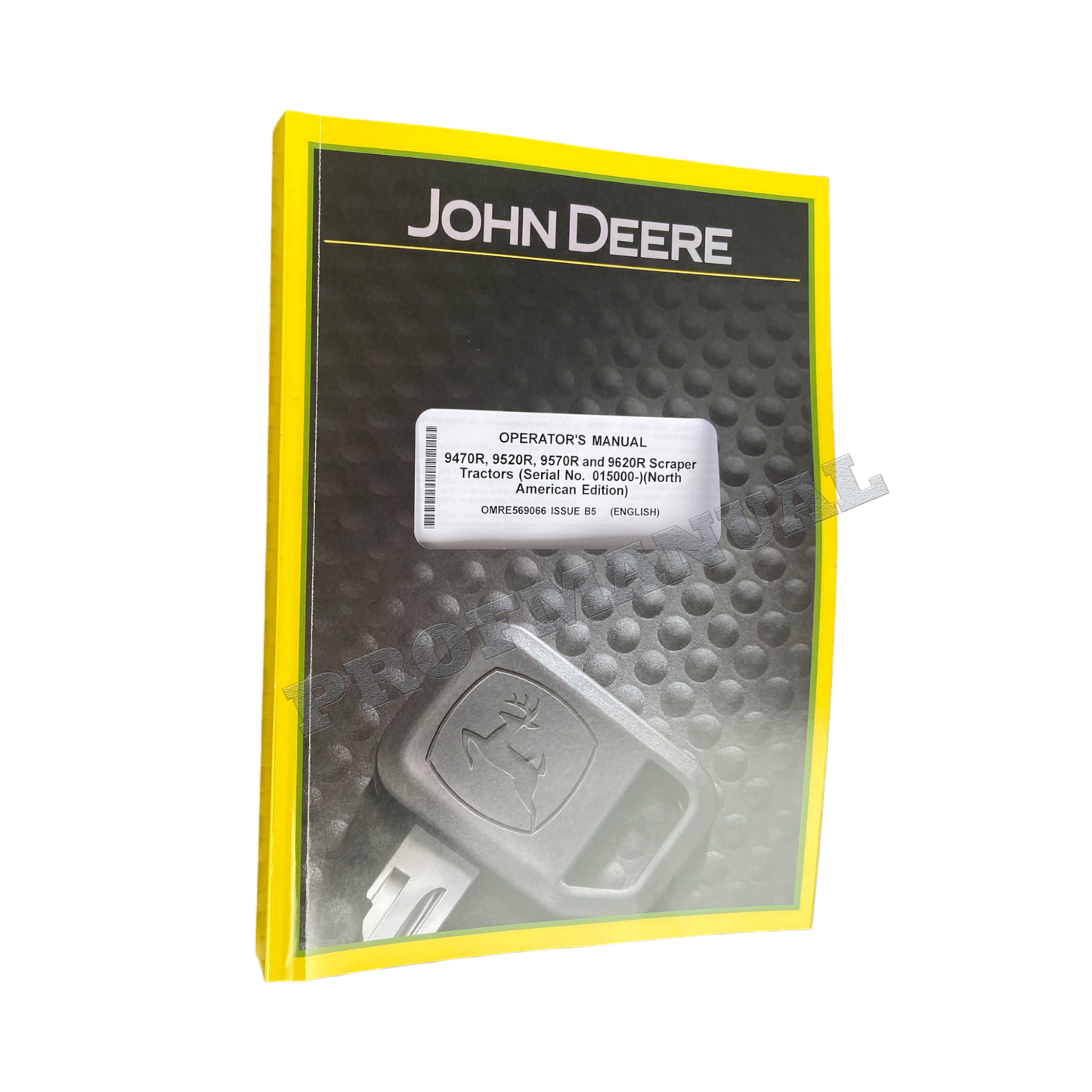 JOHN DEERE 9470R 9520R 9570R 9620R TRAKTOR-BETRIEBSHANDBUCH 015000-052000