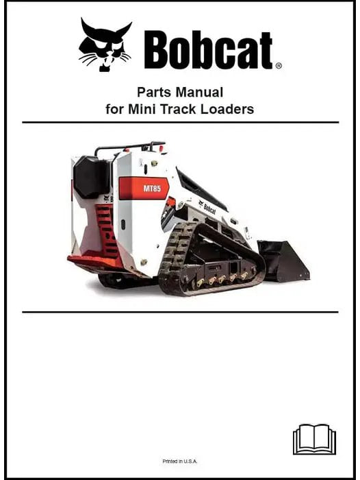 Bobcat MT55 Mini-Raupenlader, Ersatzteilkatalog, Handbuch B38U11001-