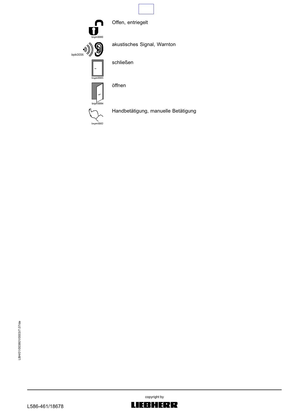 Liebherr L586 Radlader 2plus2 Manuel d'instructions