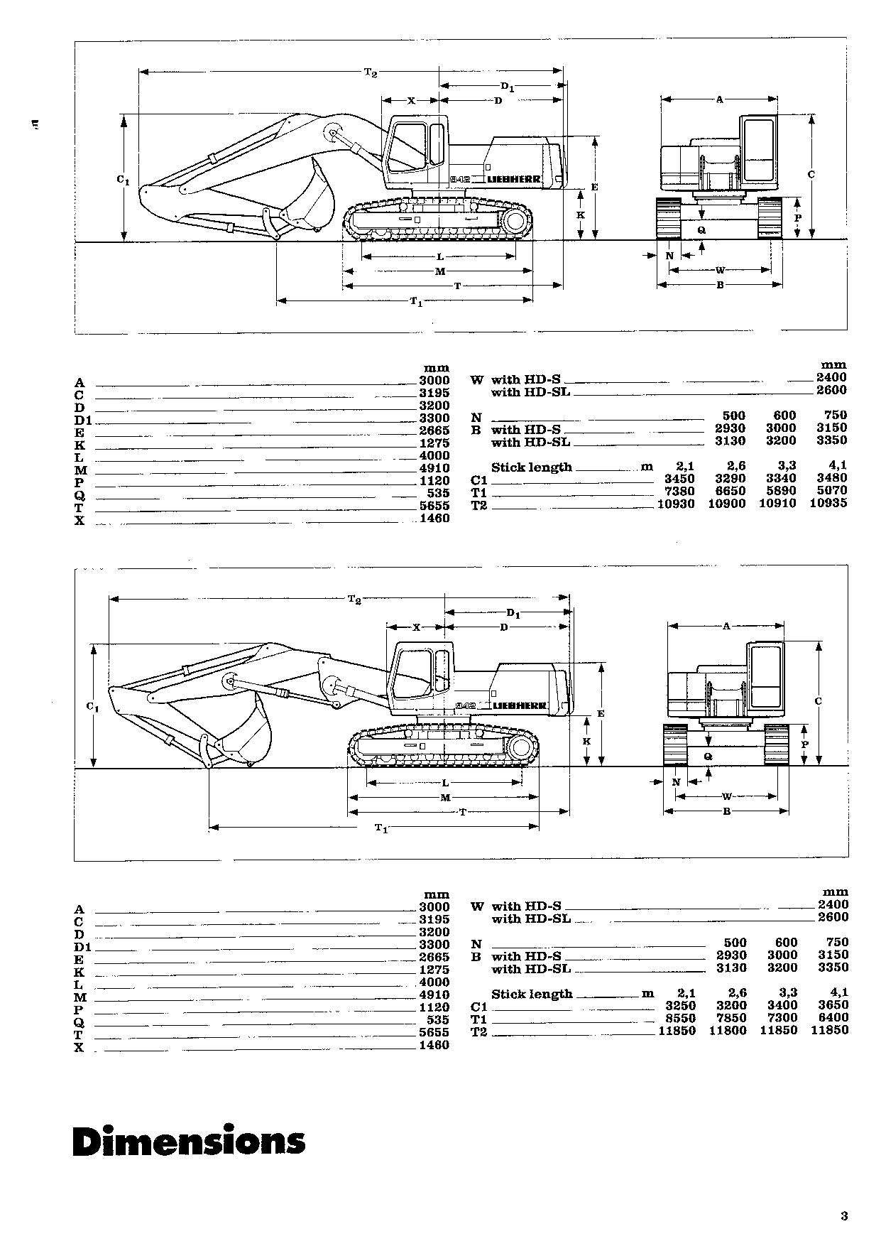 Liebherr R942 Litronic Excavator Operators manual serial .167