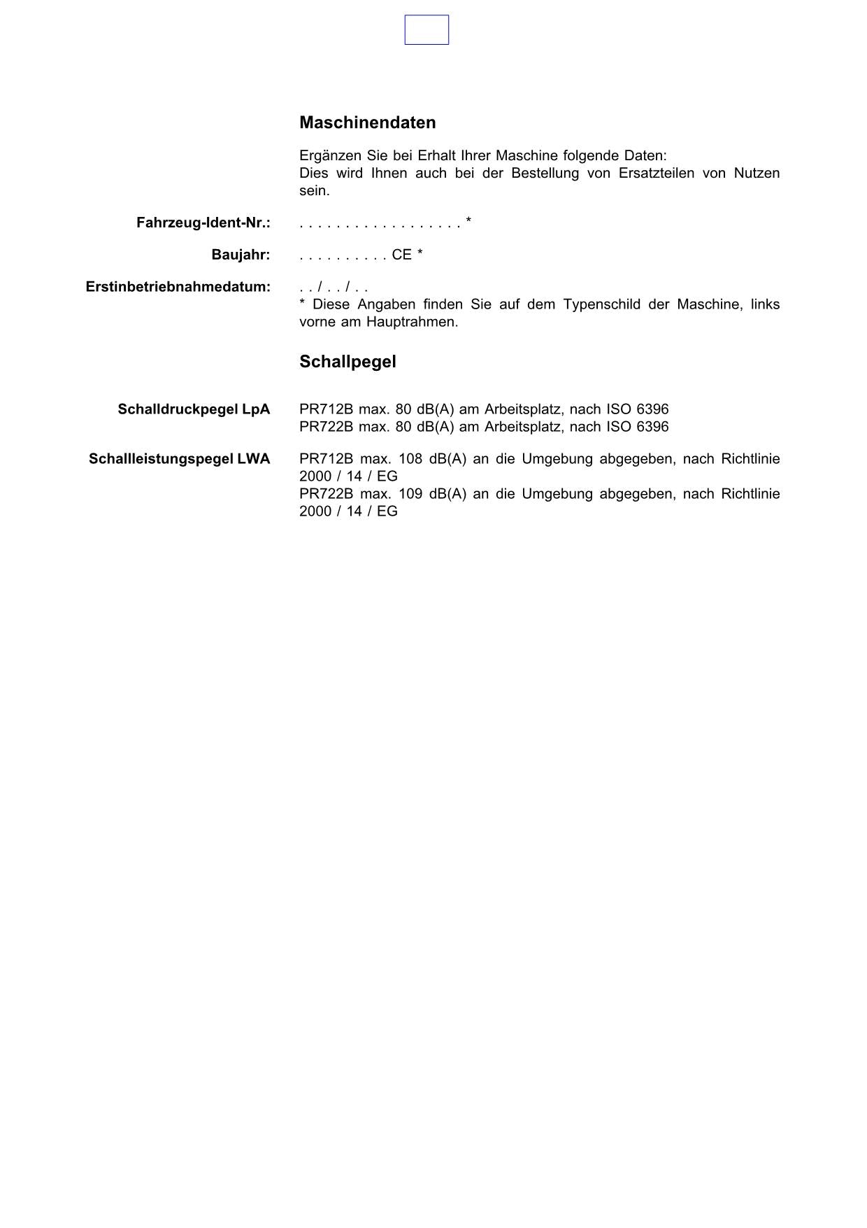 Liebherr PR712 B Litronic PR722 B Litronic Planierraupe Manuel d'instructions