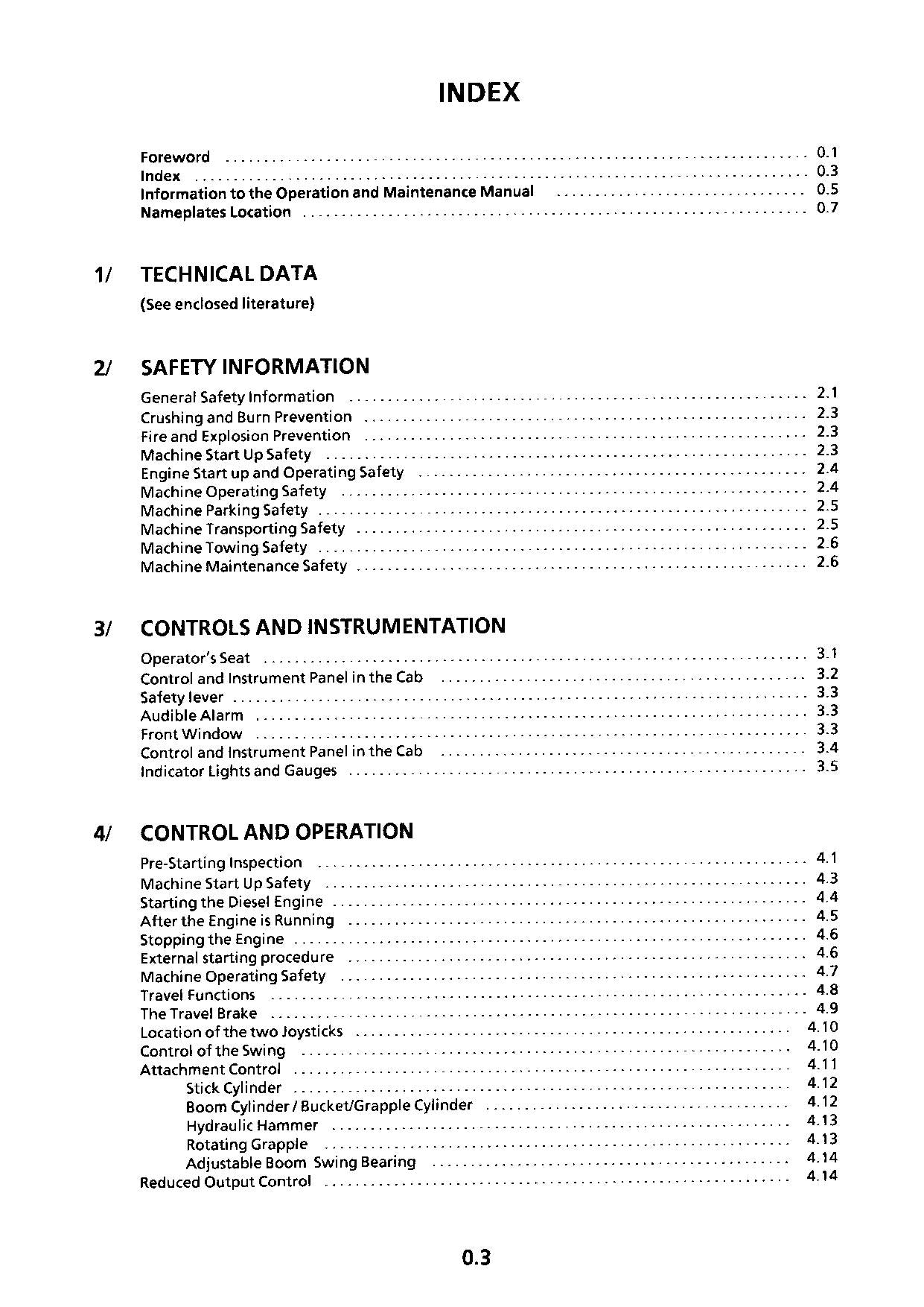 Liebherr R900 HDS Litronic Tunnel Excavator Operators manual serial 578/101