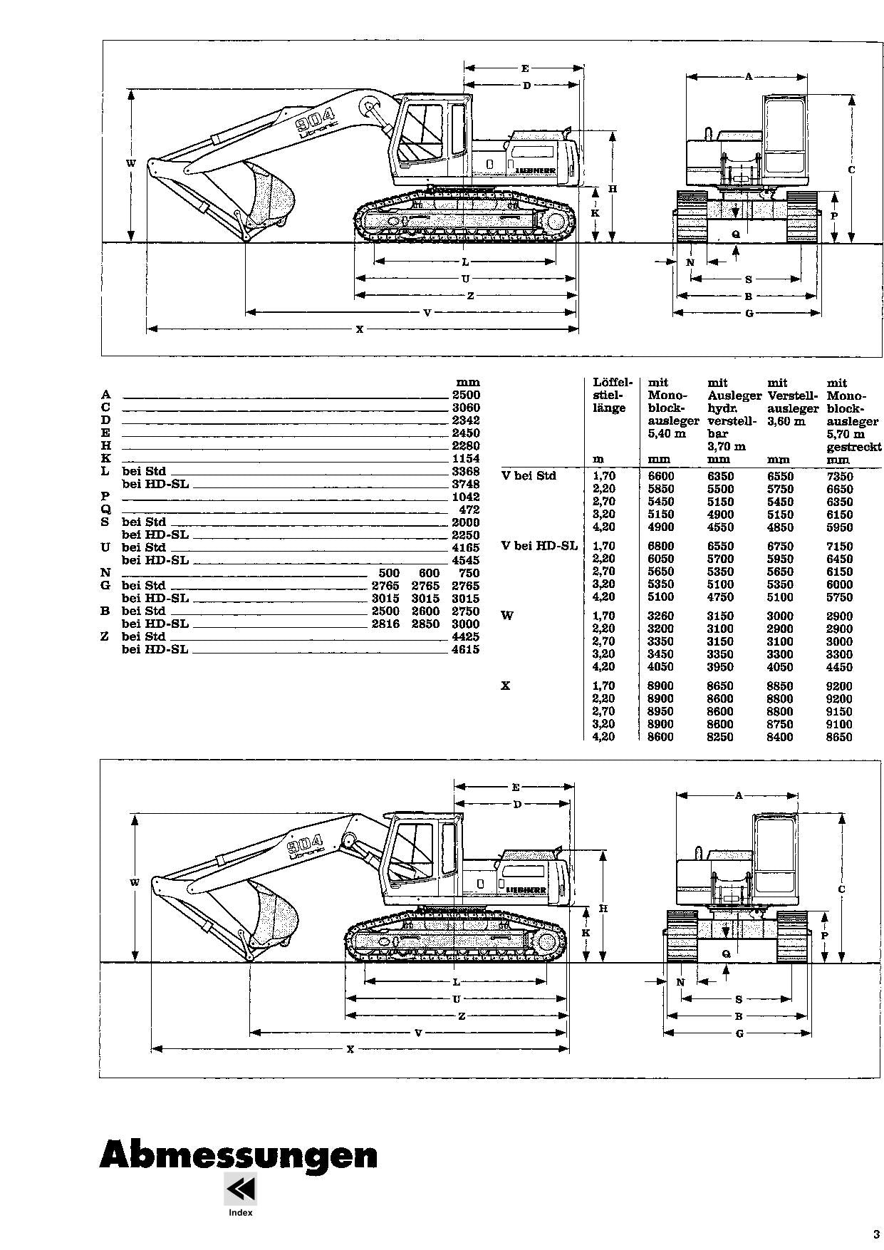 Liebherr R904 Litronic Hydraulikbagger Manuel d'instructions Manuel d'entretien