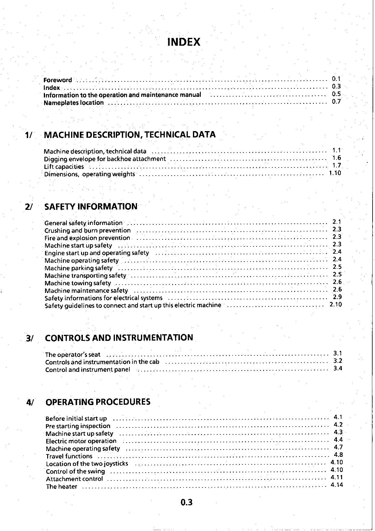 Liebherr R942 Litronic Excavator Operators manual serial 566/101