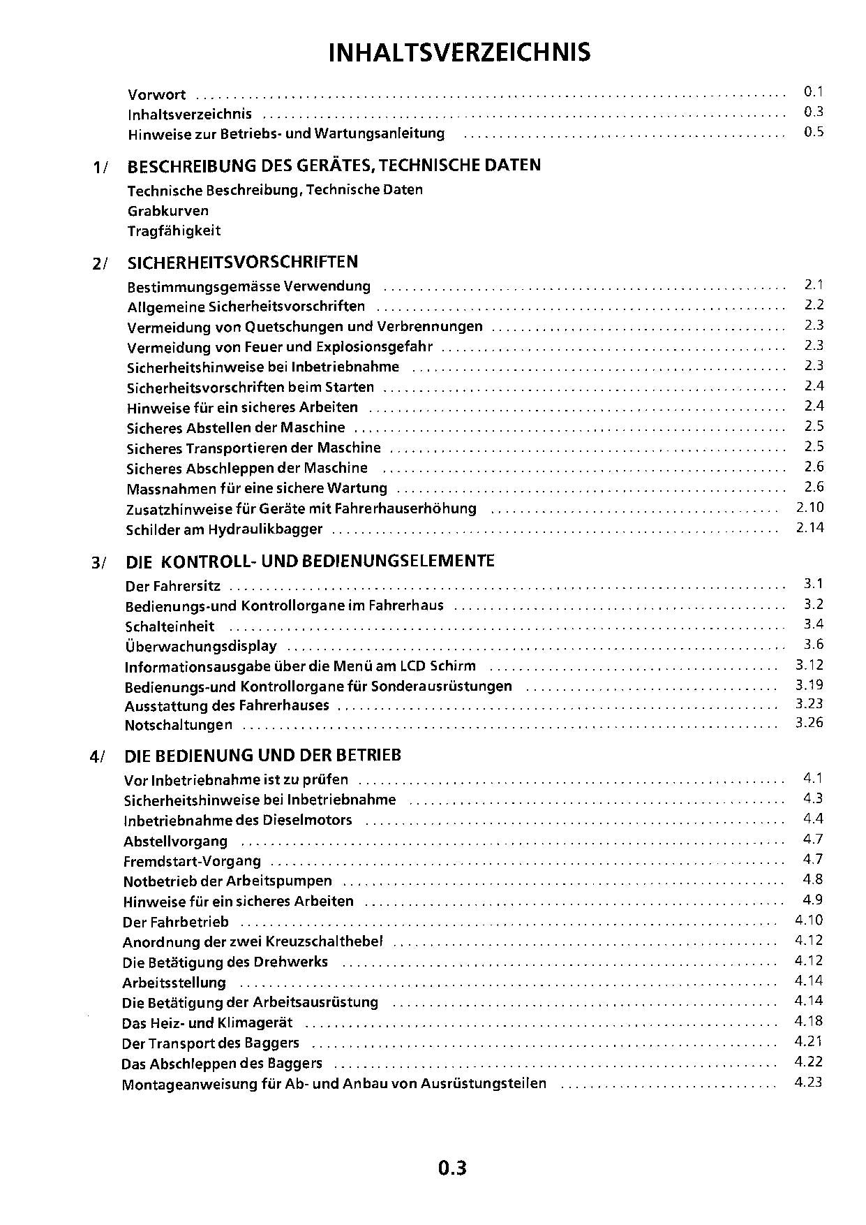 Liebherr R934 B Litronic Hydraulikbagger Manuel d'instructions