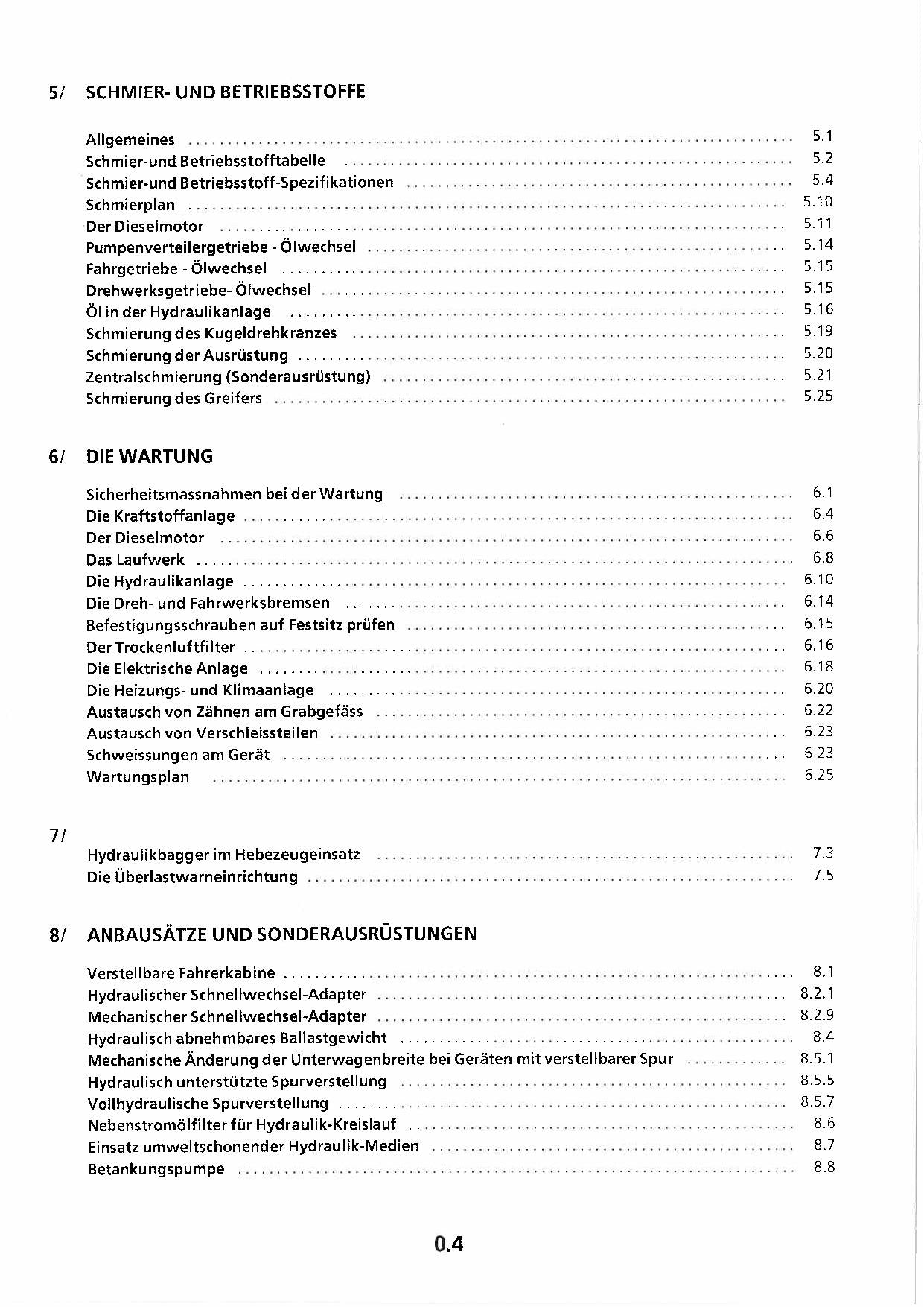 Liebherr R944 B Litronic Hydraulikbagger Manuel d'instructions