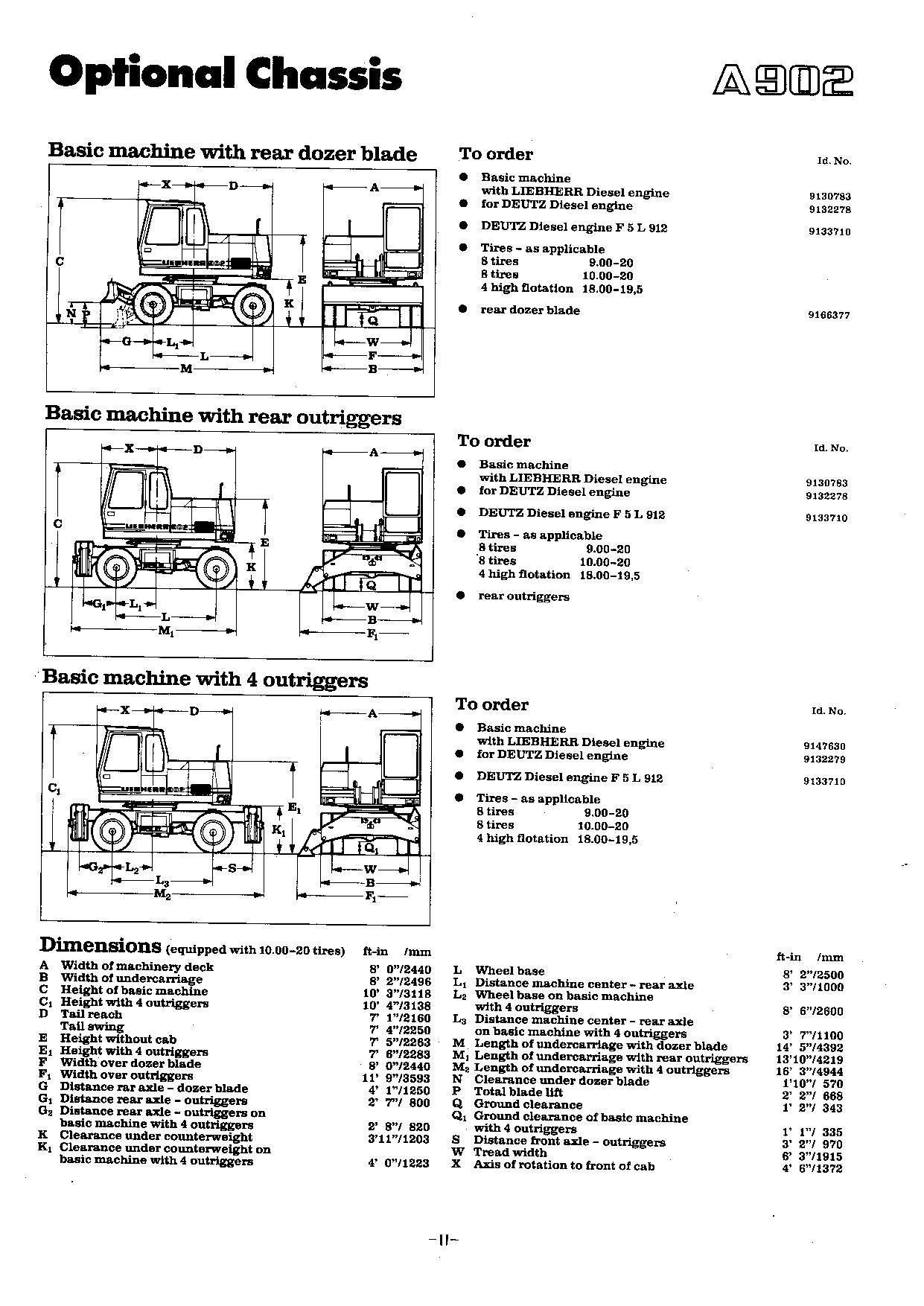 Manuel d'utilisation de la pelle Liebherr A902 série 275