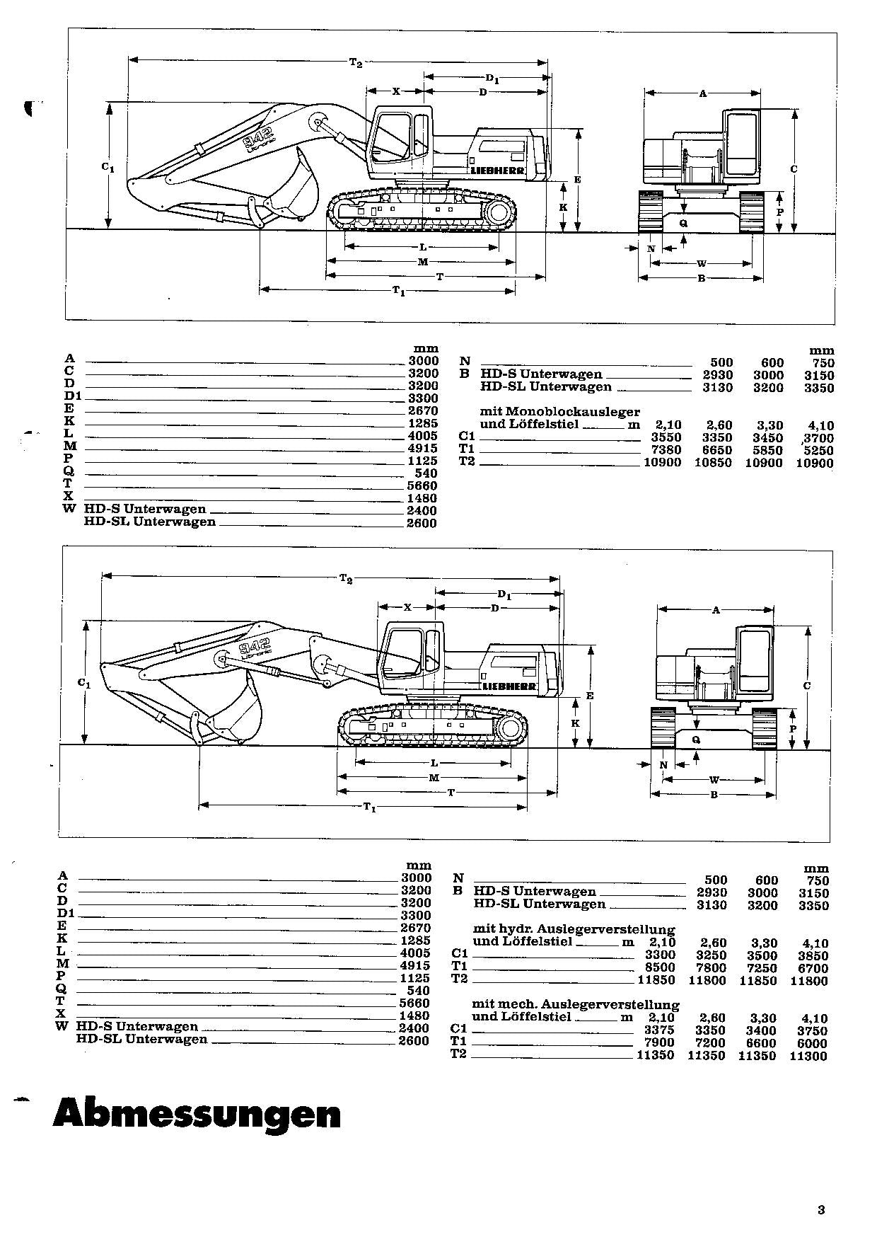 Liebherr R942 Litronic Hydraulikbagger Betriebsanleitung Wartungsanleitung 4001