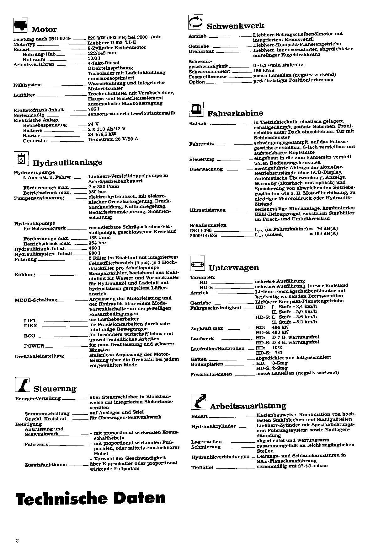 Liebherr R954 B Litronic Hydraulikbagger Betriebsanleitung Wartungsanleitung