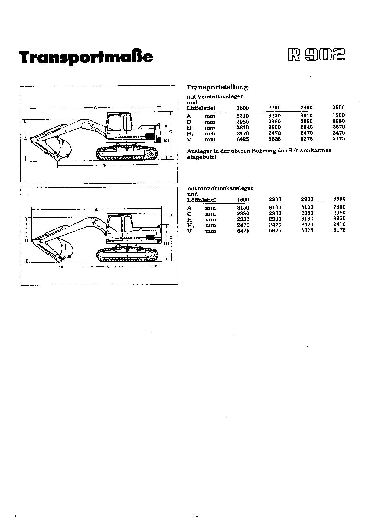 Liebherr Hydraulikbagger Betriebsanleitung Wartungsanleitung