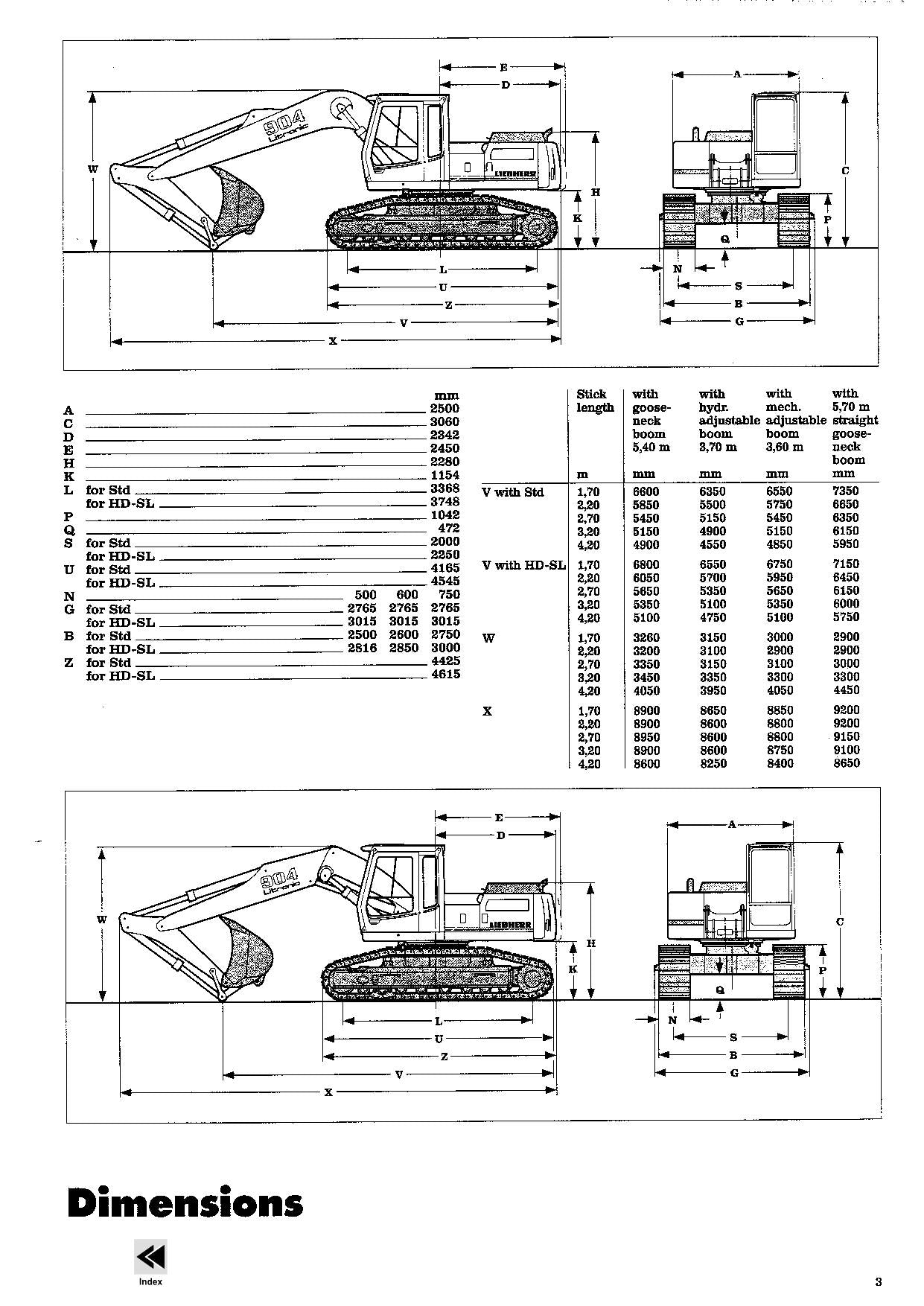 Liebherr R904 Litronic Bagger Bedienungsanleitung Seriennummer 6370