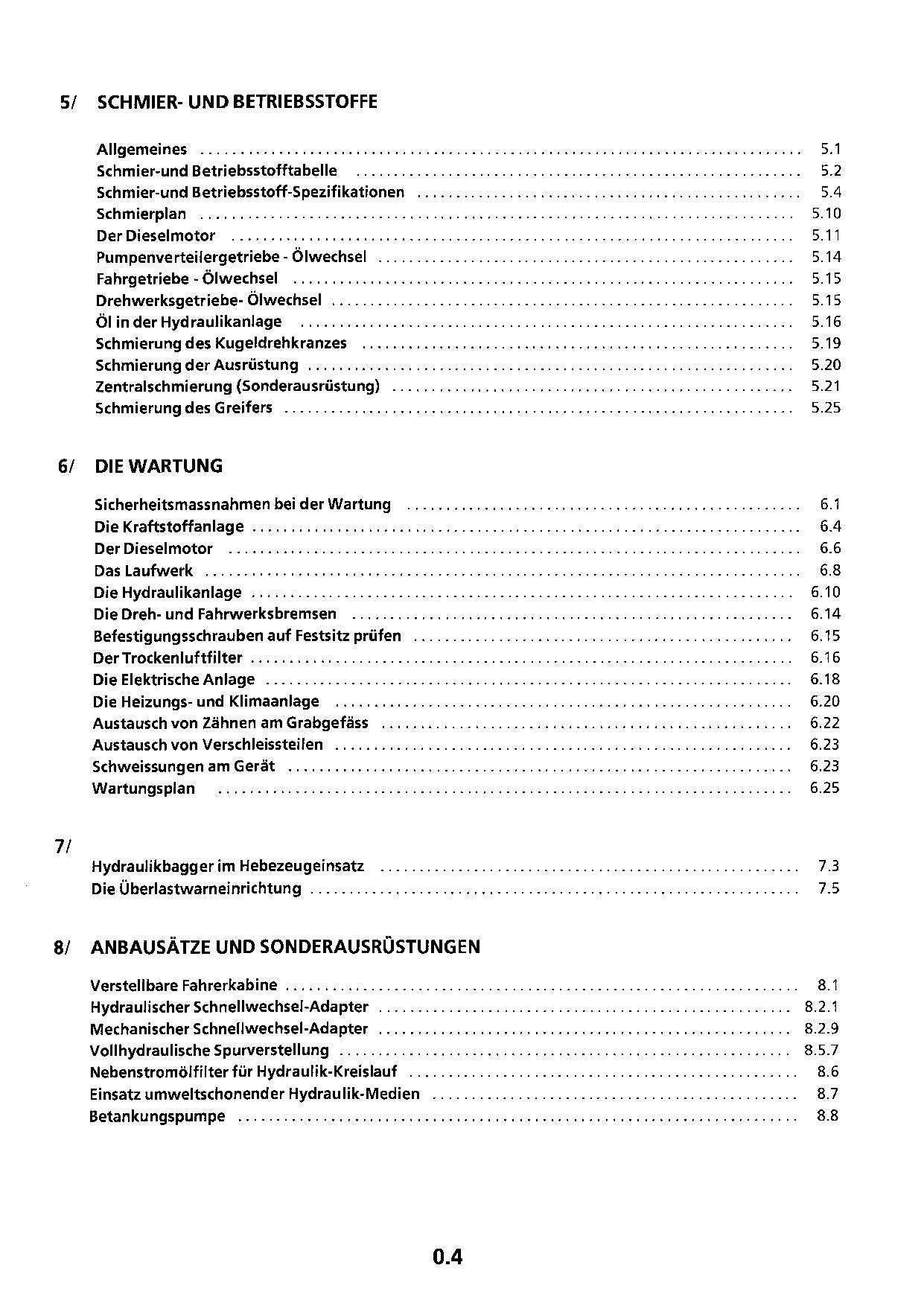 Liebherr R934 B Litronic Hydraulikbagger Manuel d'instructions