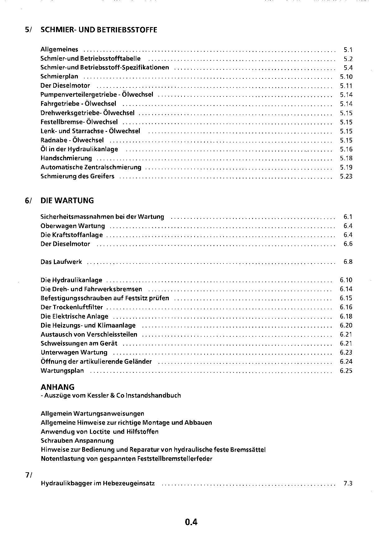 Liebherr A974 LITRONIC Hydraulikbagger Manuel d'instructions