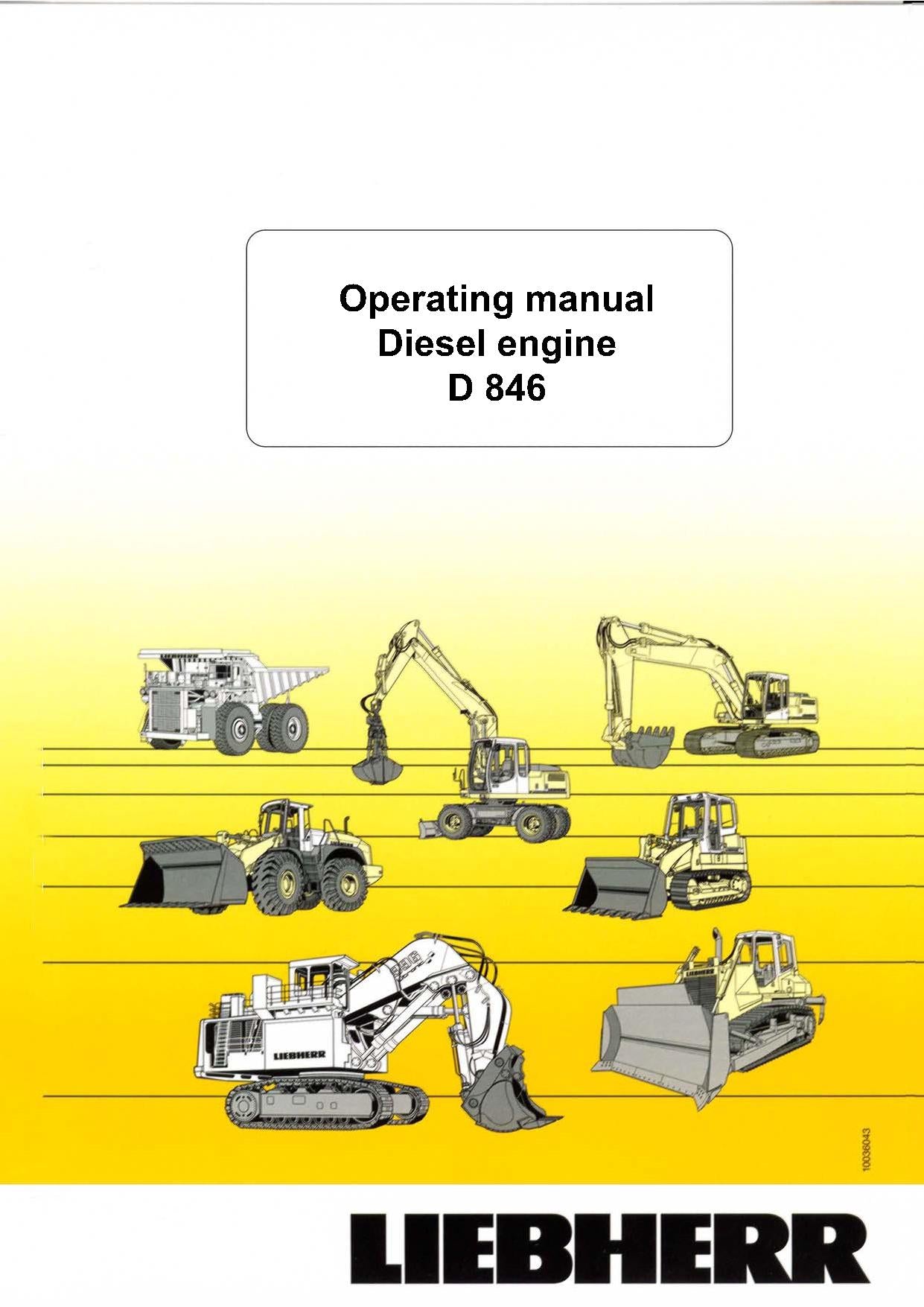 Manuel d'utilisation du moteur Liebherr D846