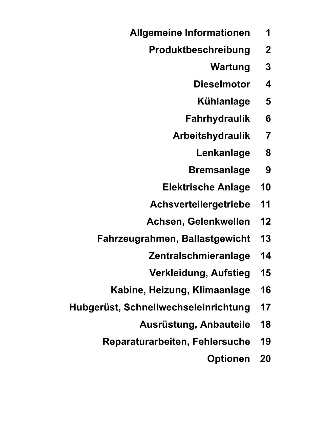 Liebherr L506 L507 L508 L509 Stereo Stufe 3A Radlader Reparaturhandbuch