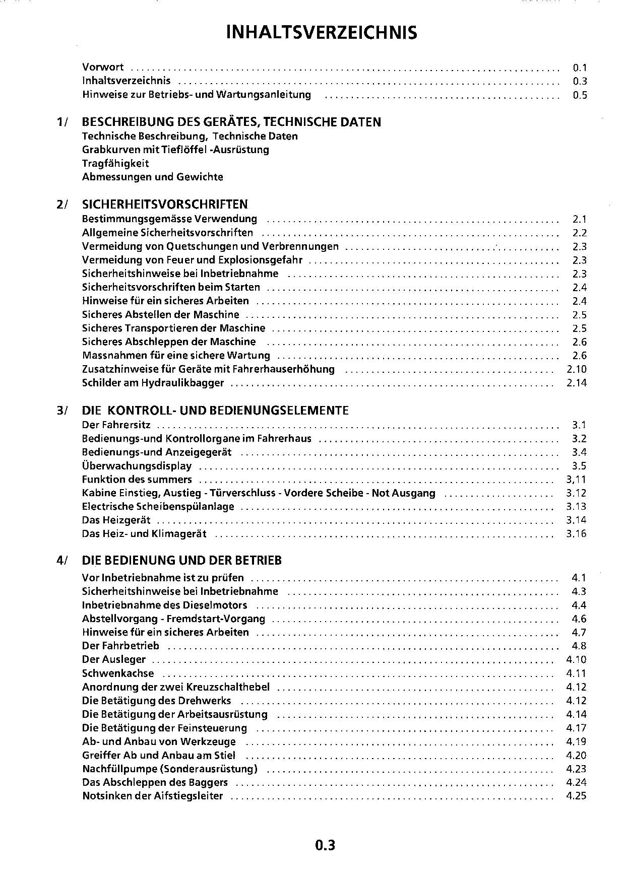 Liebherr A974 LITRONIC Hydraulikbagger Manuel d'instructions