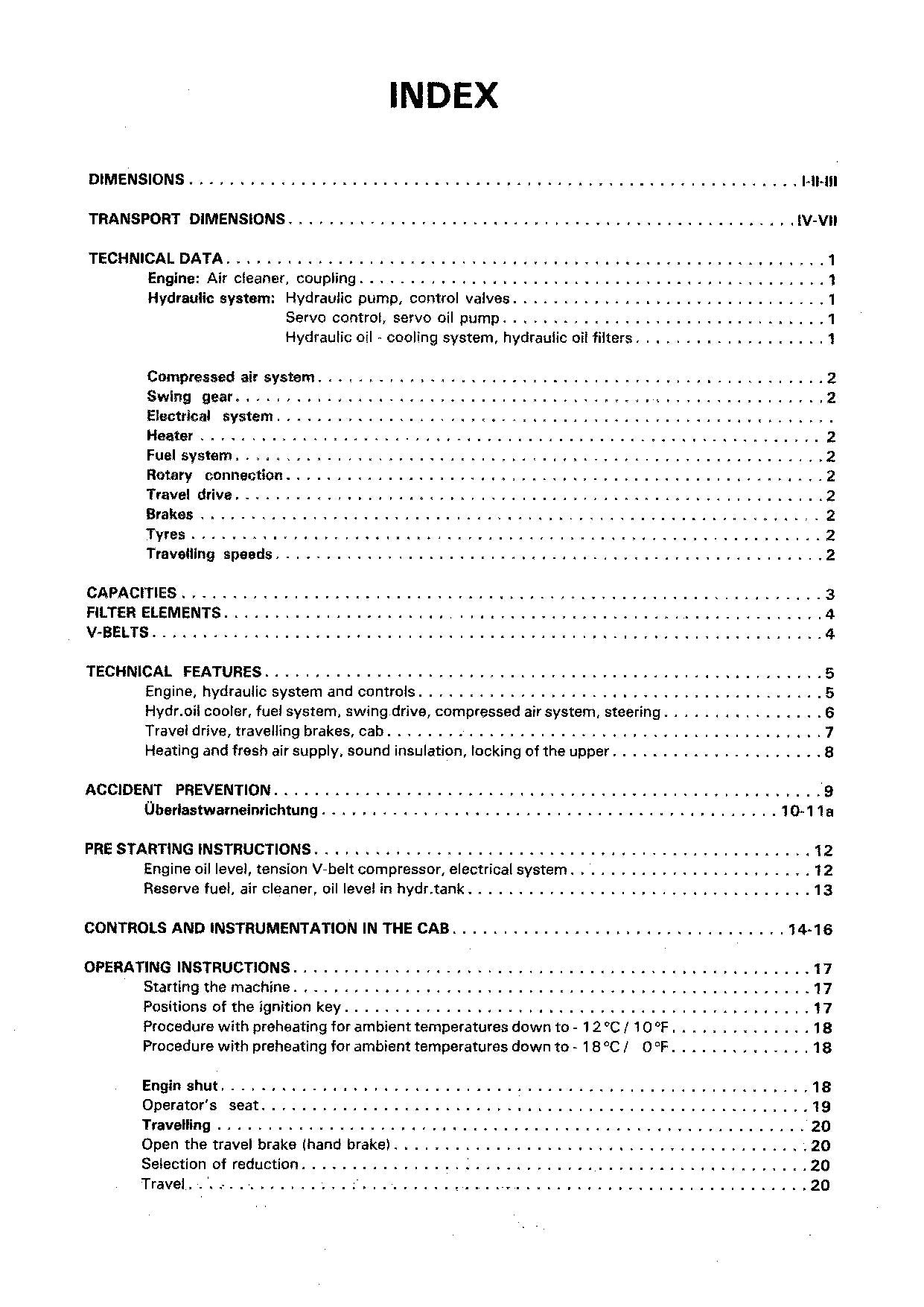 Liebherr A902 Excavator Operators manual serial 142