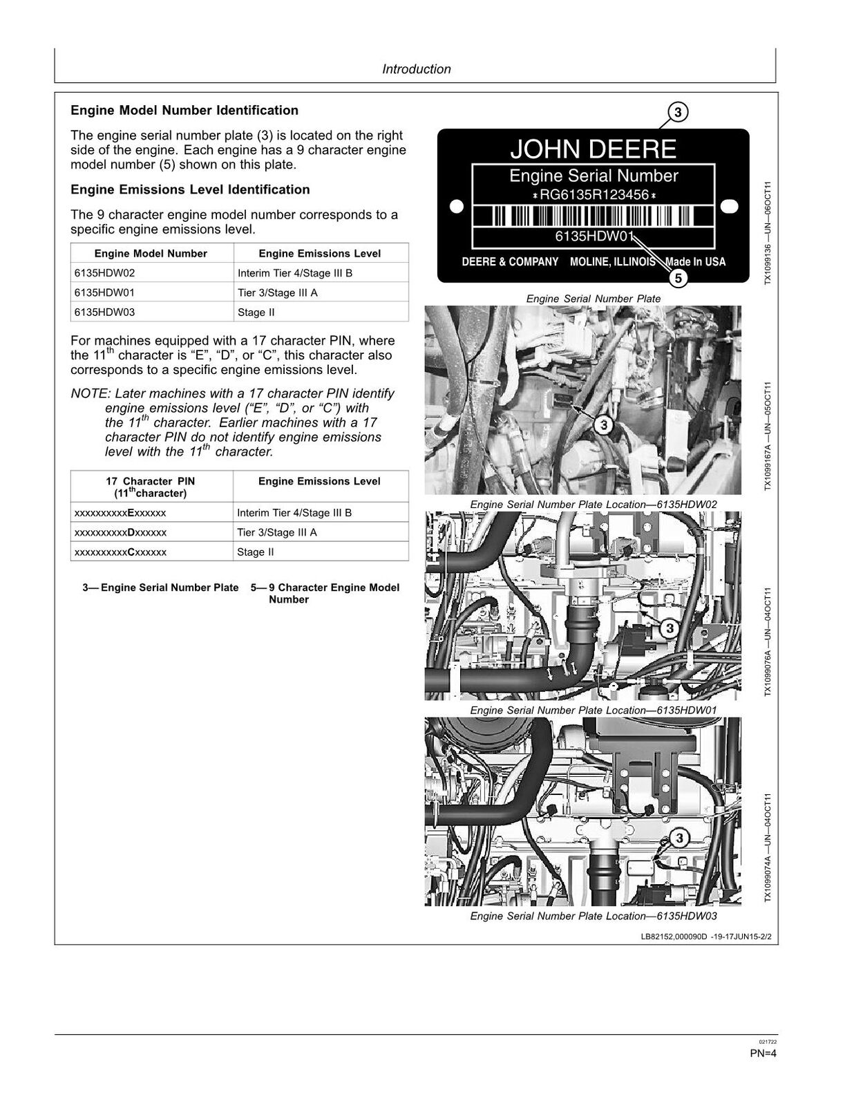 JOHN DEERE 844K SERIES II LOADER OPERATORS MANUAL #1