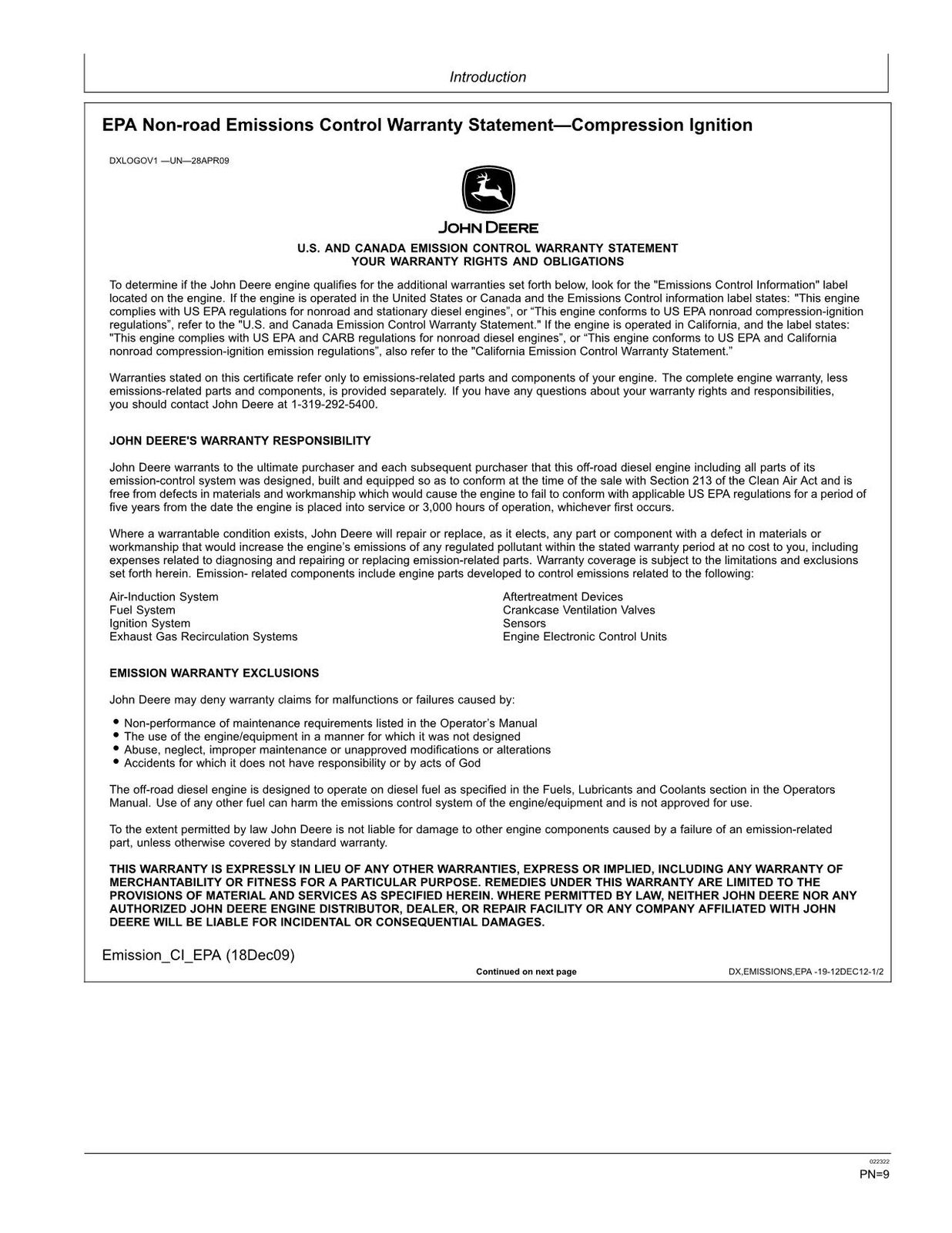 MANUEL D'UTILISATION DU CHARGEUR JOHN DEERE SÉRIE 744K II 